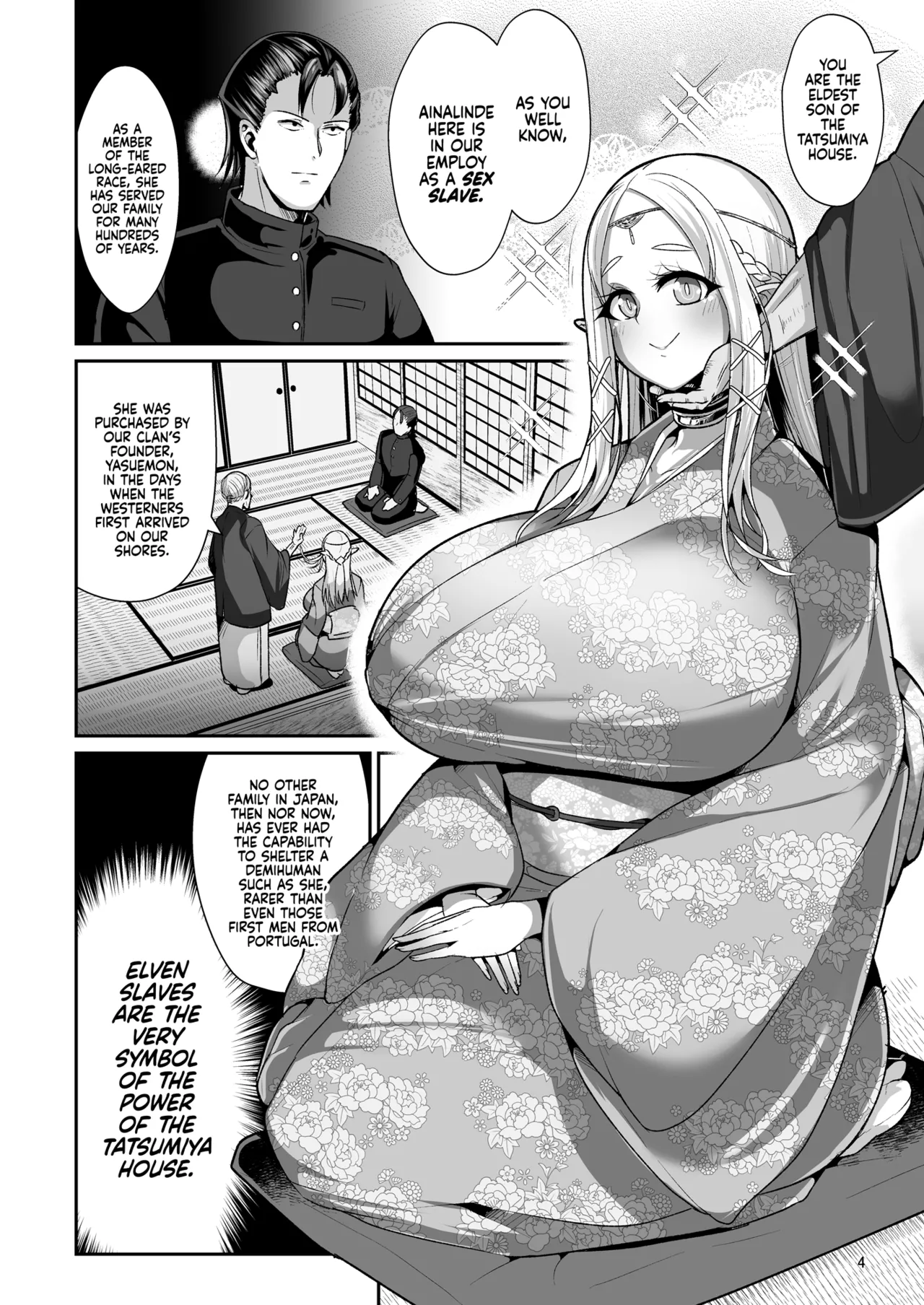 Machinations of an Elven Concubine Part One: Deathbed page 6