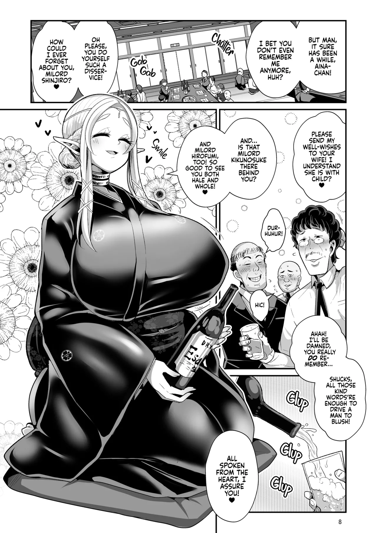 Machinations of an Elven Concubine Part Two: Funeral page 10