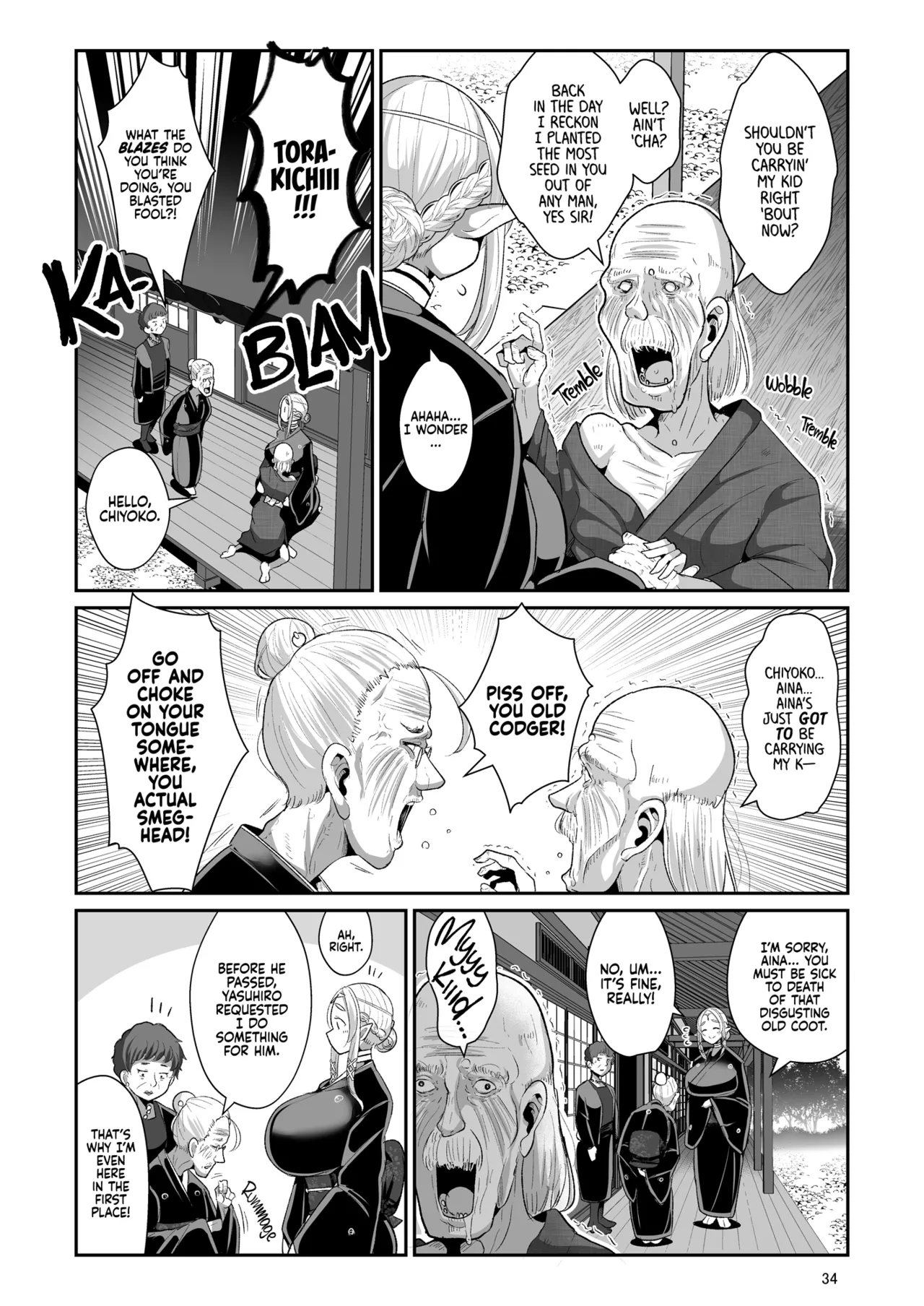 Machinations of an Elven Concubine Part Two: Funeral page 36