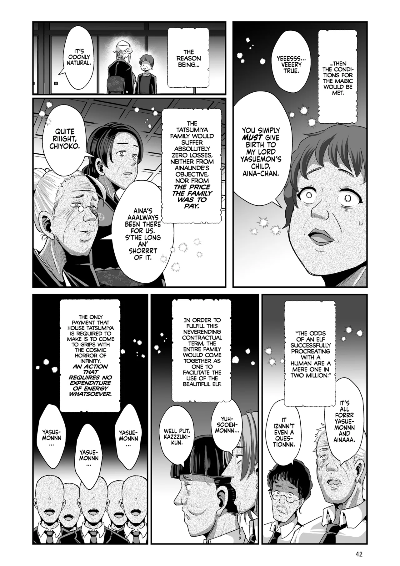 Machinations of an Elven Concubine Part Two: Funeral page 44