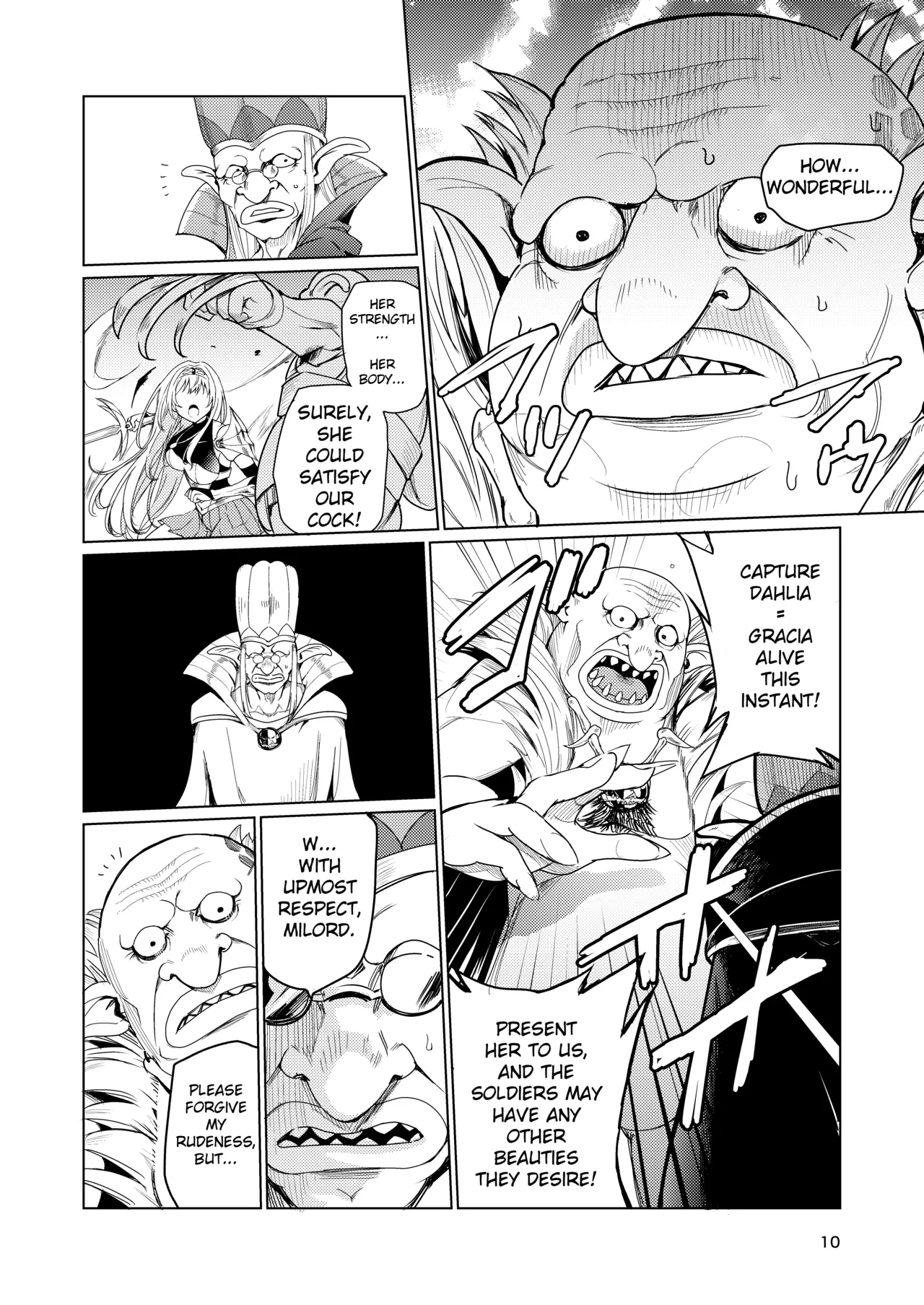 Mad Conquerer Princess, Dahlia page 9