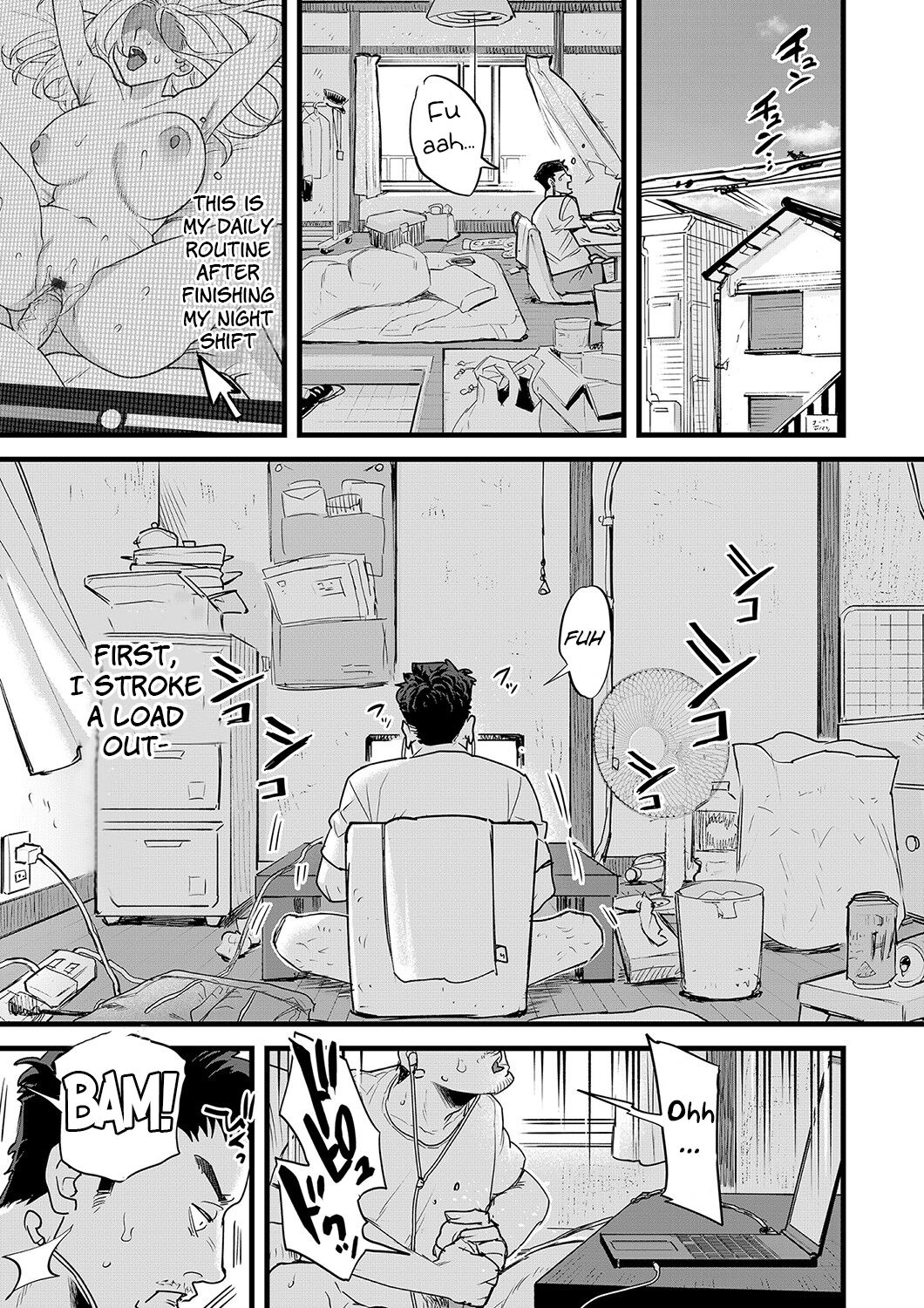 Mado wo Watareba  -Otonari-san wa Onanii Chuudokujo- page 1