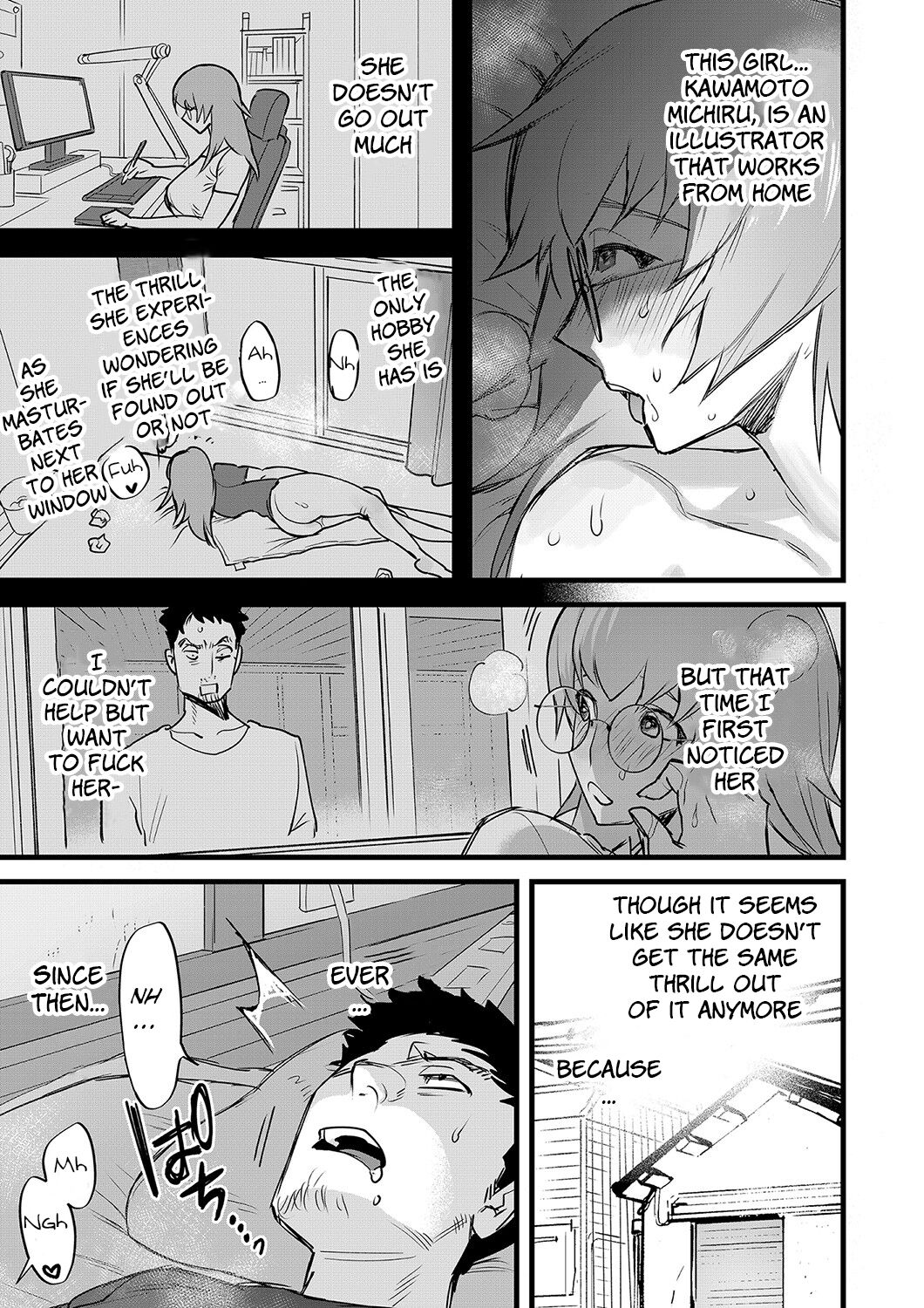Mado wo Watareba  -Otonari-san wa Onanii Chuudokujo- page 25