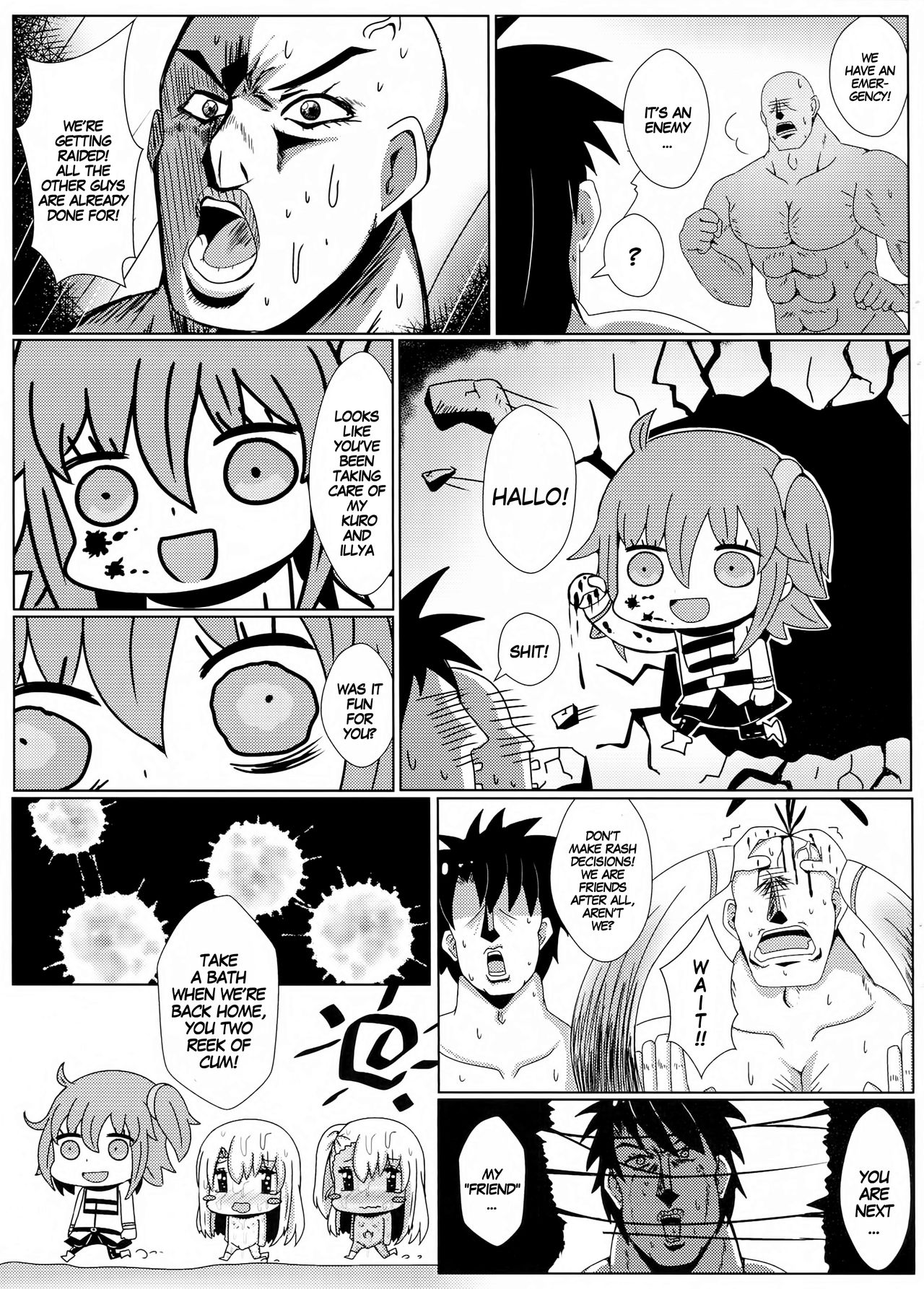Magic Public Toilet Girl Illya Endless FUCK!! page 23