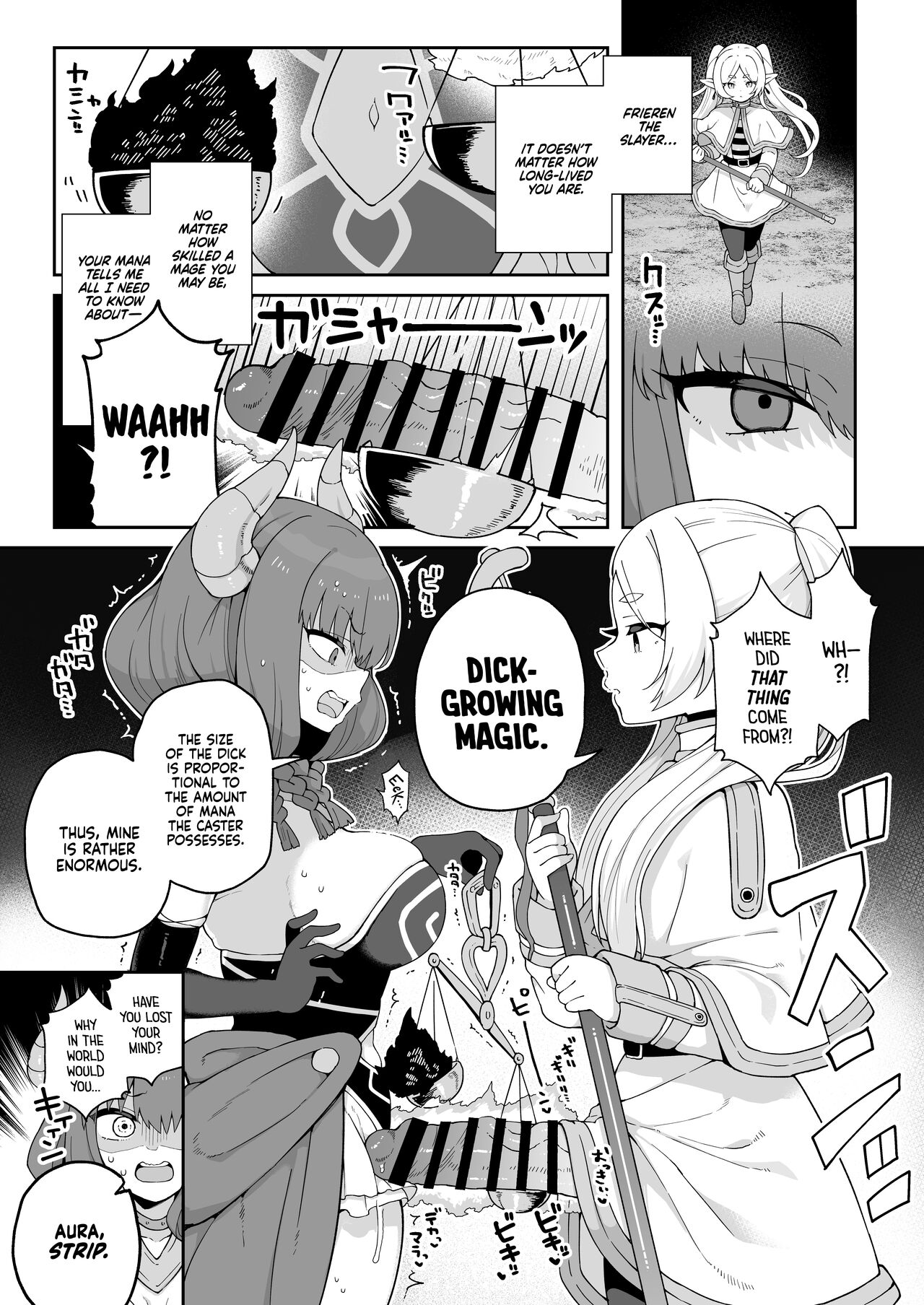 Magic That Grows A Giant Dick page 2