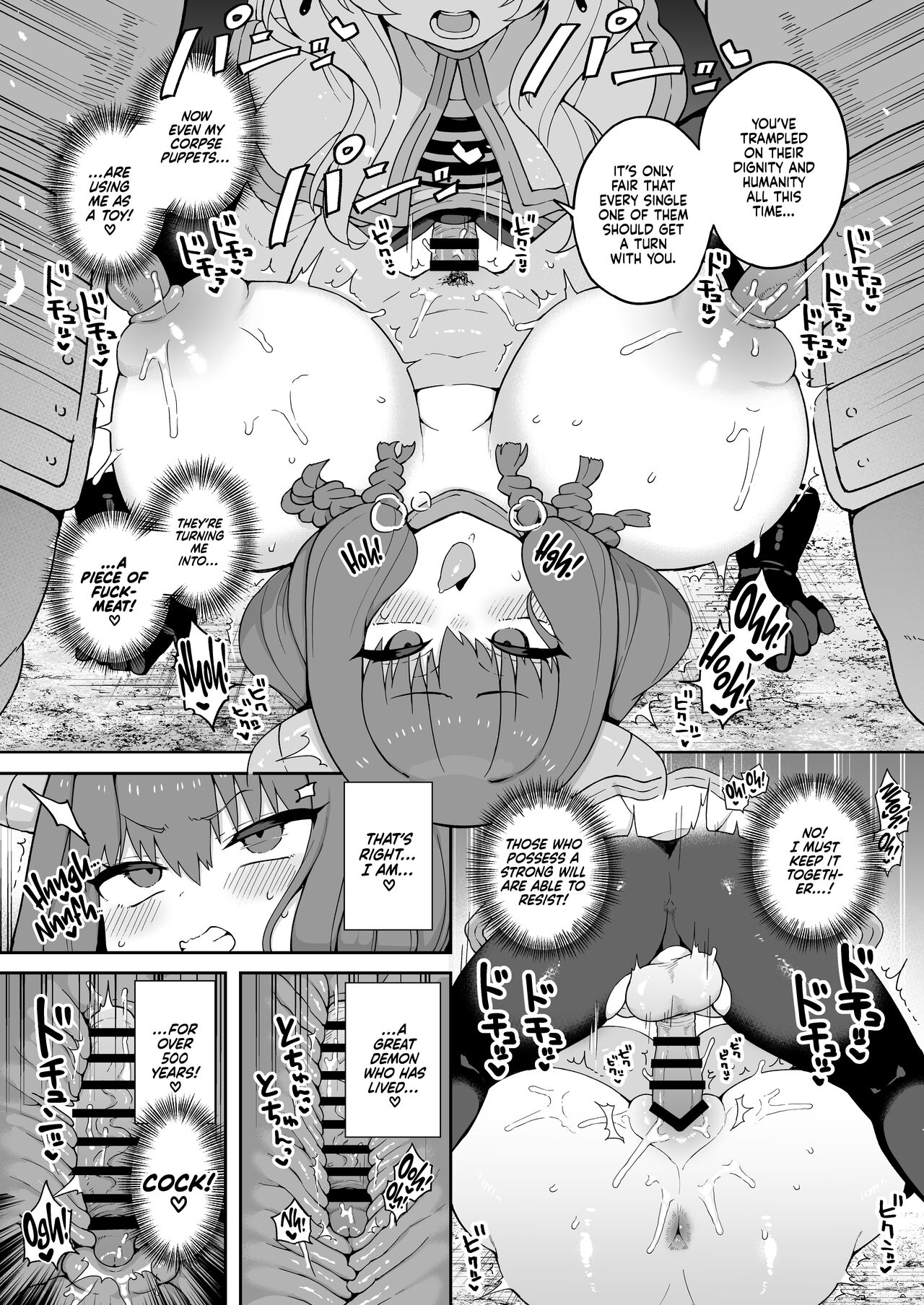 Magic That Grows A Giant Dick page 9