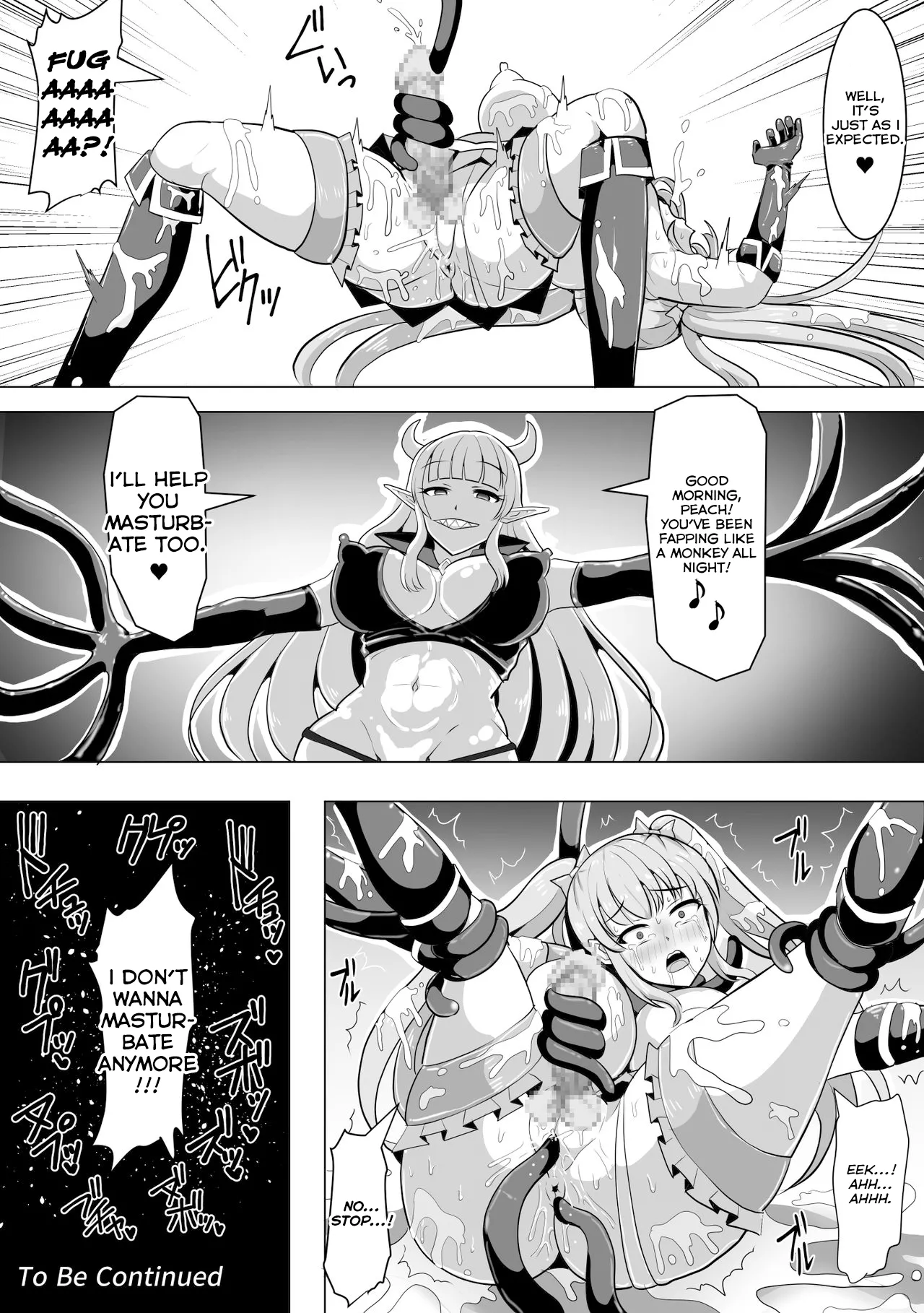 Magical Girl MagiPeach ~Futanari Transformation Curse~ page 31