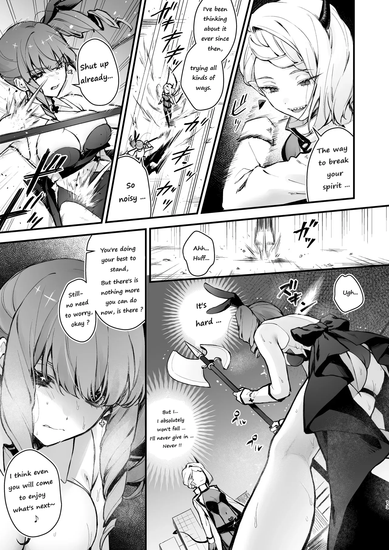 Magical girl's last day page 13