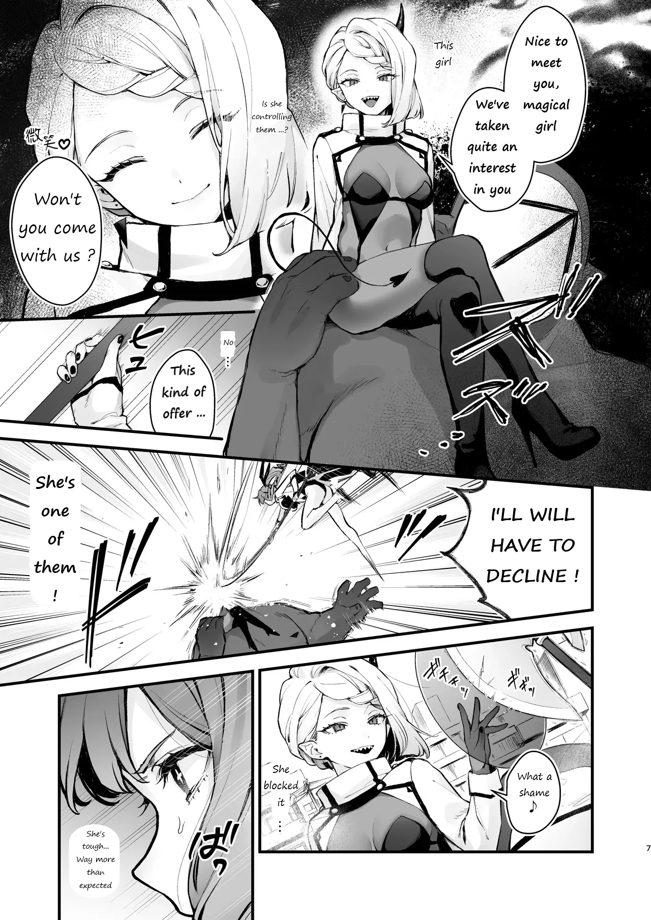 Magical girl's last day page 7