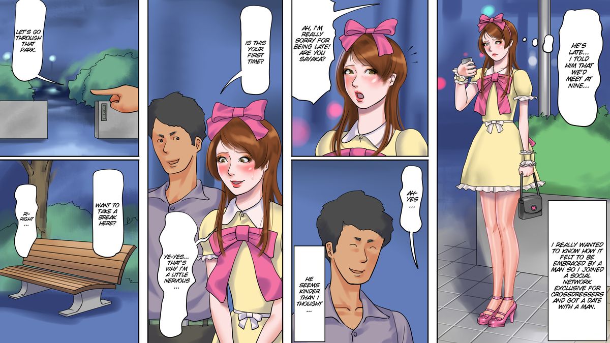 Mahou no Wig - Shemale Maso Shoufu - Sayaka no Kokuhaku page 16