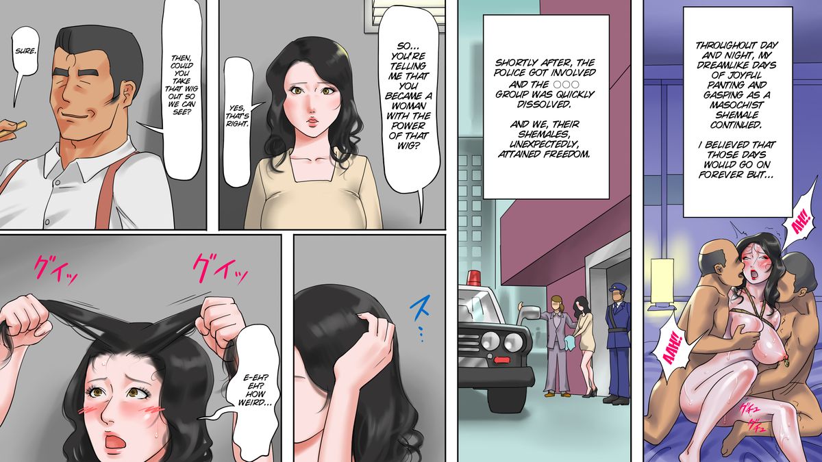Mahou no Wig - Shemale Maso Shoufu - Sayaka no Kokuhaku page 39