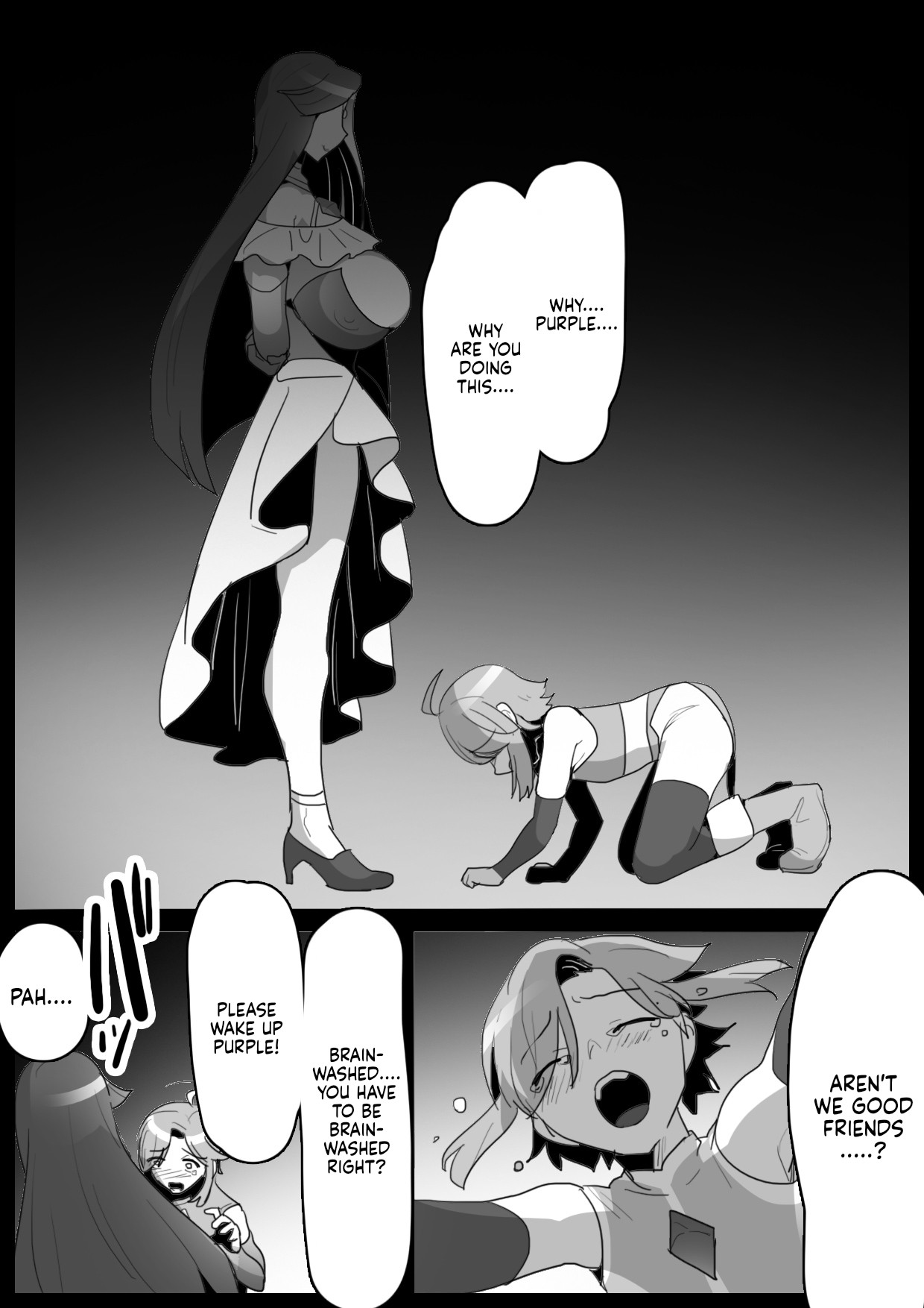 Mahou Senshi, Shinjiteita Nakama ni Uragirare, Kyuushuu Sareru Hanashi page 2