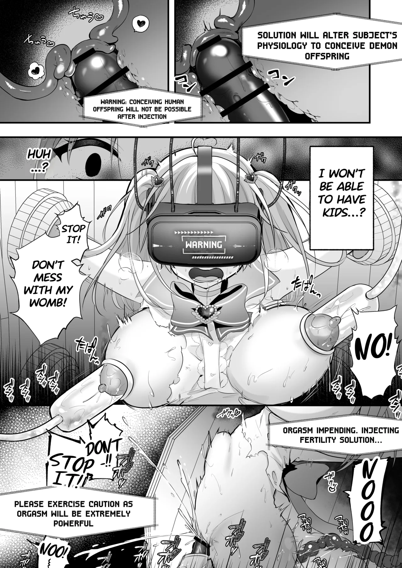 Mahou Shoujo Akuochi Choukyou Lab -Kikaikan Choukyou Hen- page 25