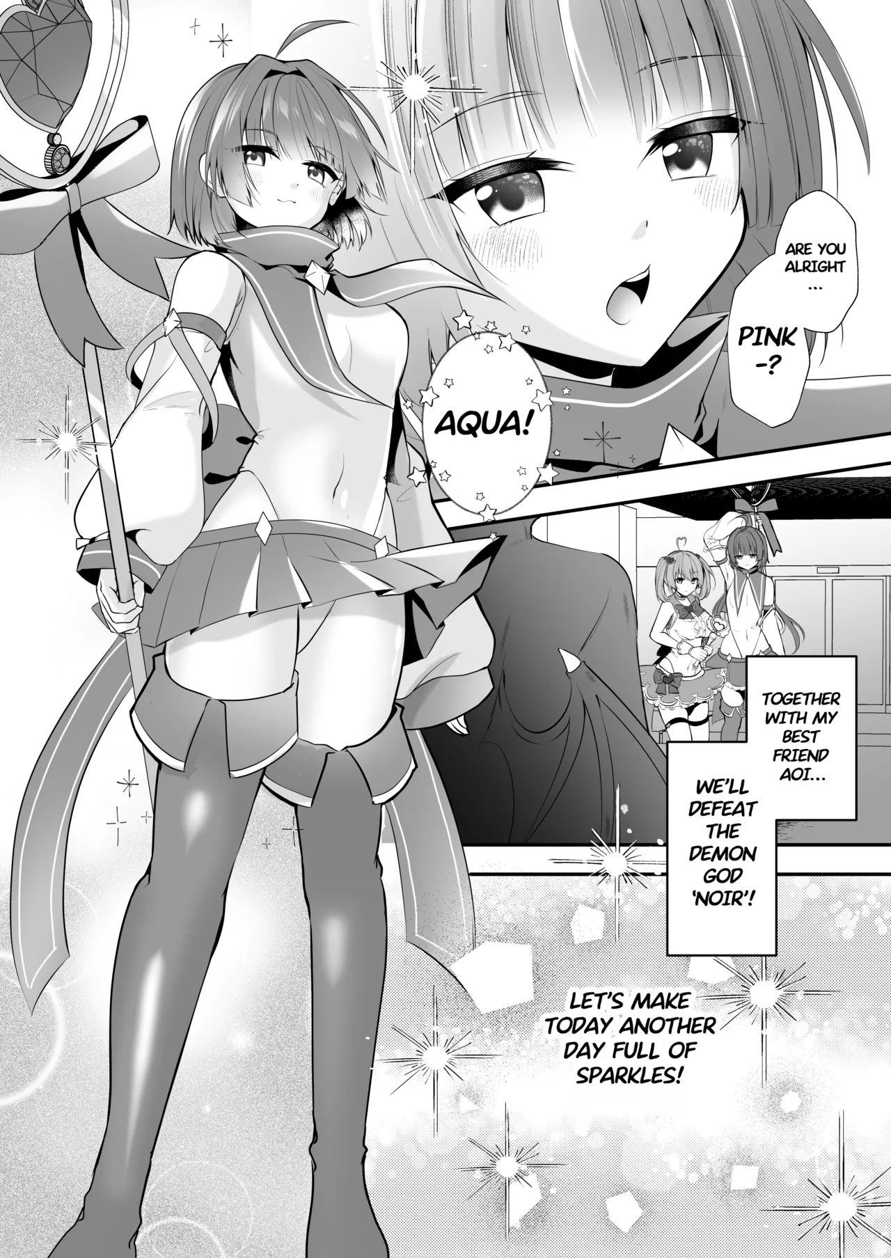 Mahou Shoujo Akuochi Choukyou Lab -Kikaikan Choukyou Hen- page 5