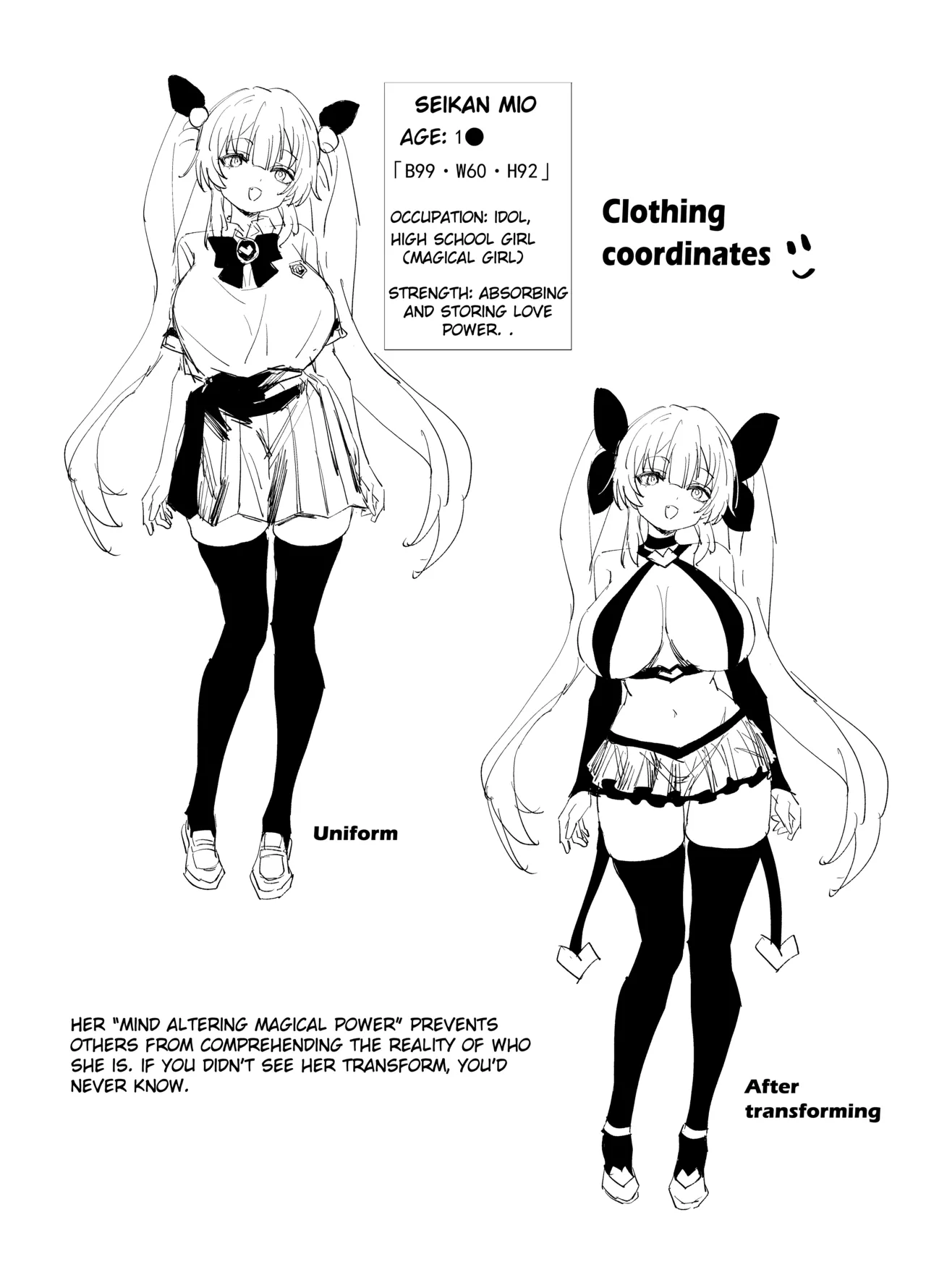 Mahou Shoujo Mio-chan o NTR. Warui Oji-san Kaijin no Yuukai Haiboku page 29