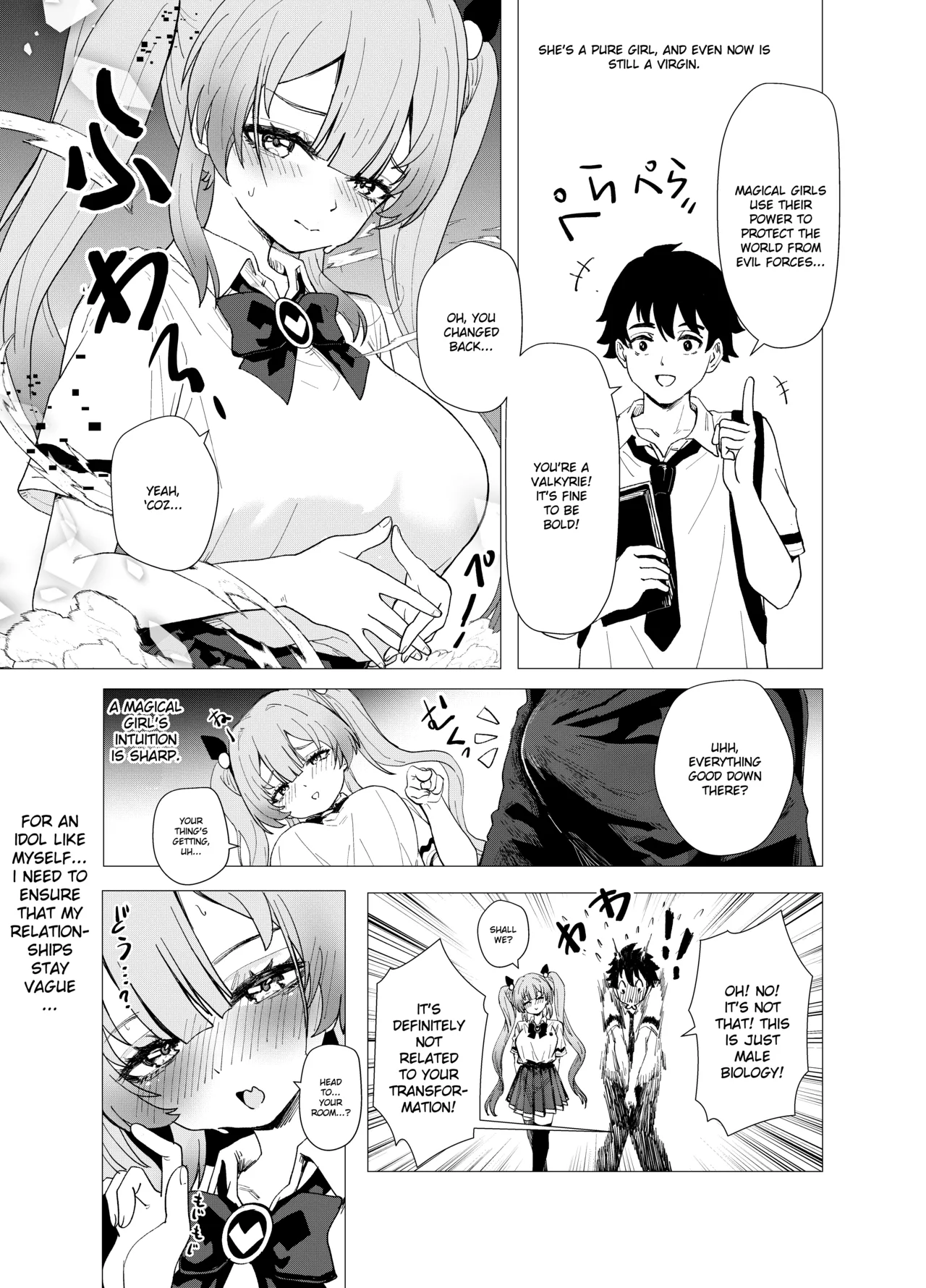 Mahou Shoujo Mio-chan o NTR. Warui Oji-san Kaijin no Yuukai Haiboku page 5