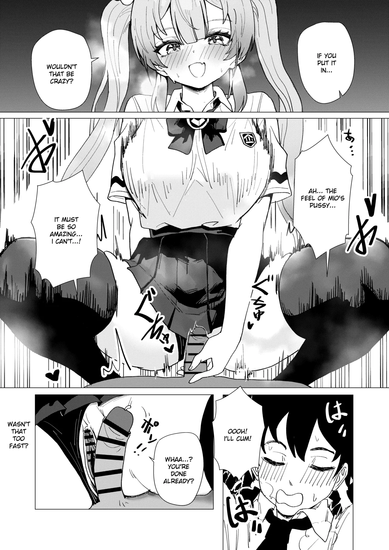 Mahou Shoujo Mio-chan o NTR. Warui Oji-san Kaijin no Yuukai Haiboku page 9