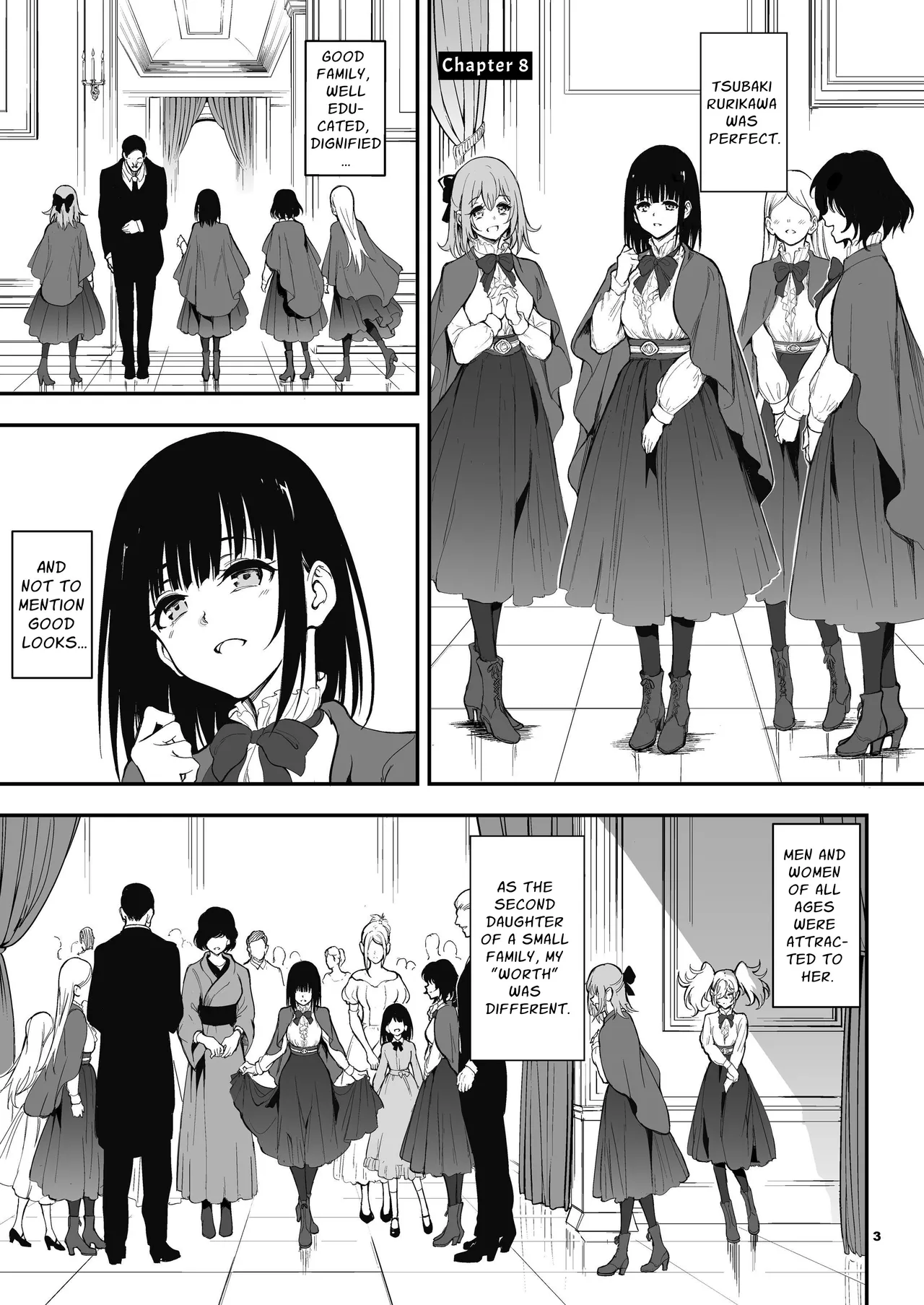 Maid Education 8 - Fallen Aristocrat Rurikawa Tsubaki page 3