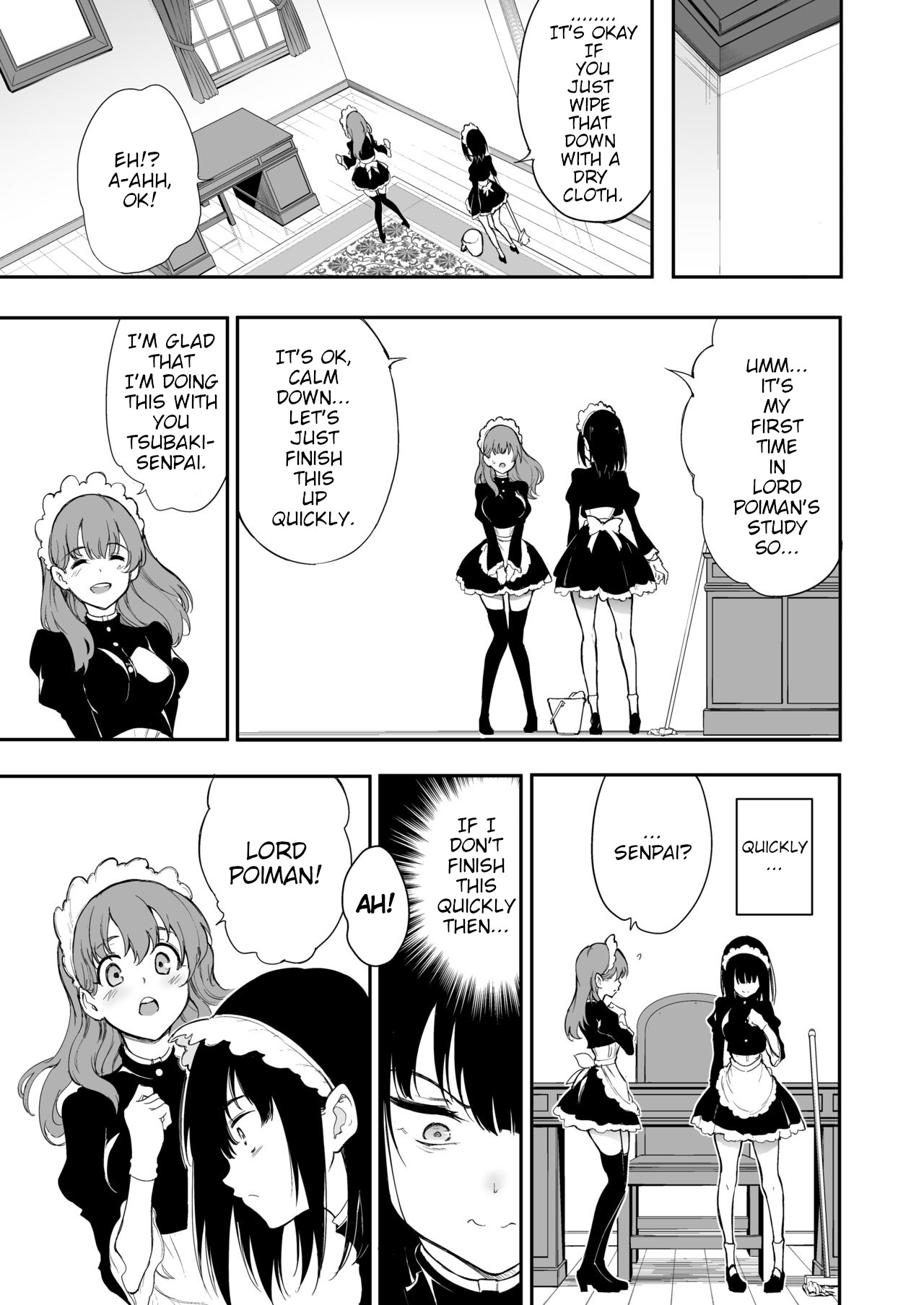 Maid Education: Fallen Aristocrat Rurikawa Tsubaki Chapter 3 page 11
