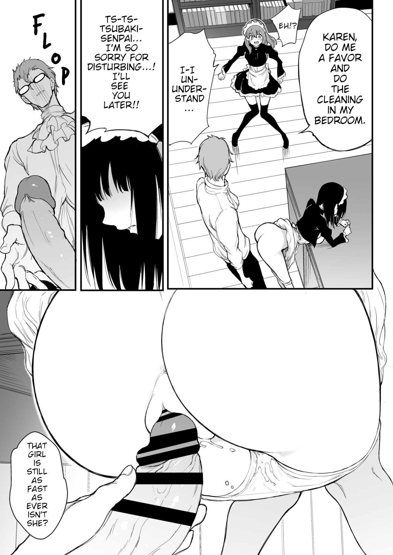 Maid Education: Fallen Aristocrat Rurikawa Tsubaki Chapter 3 page 15