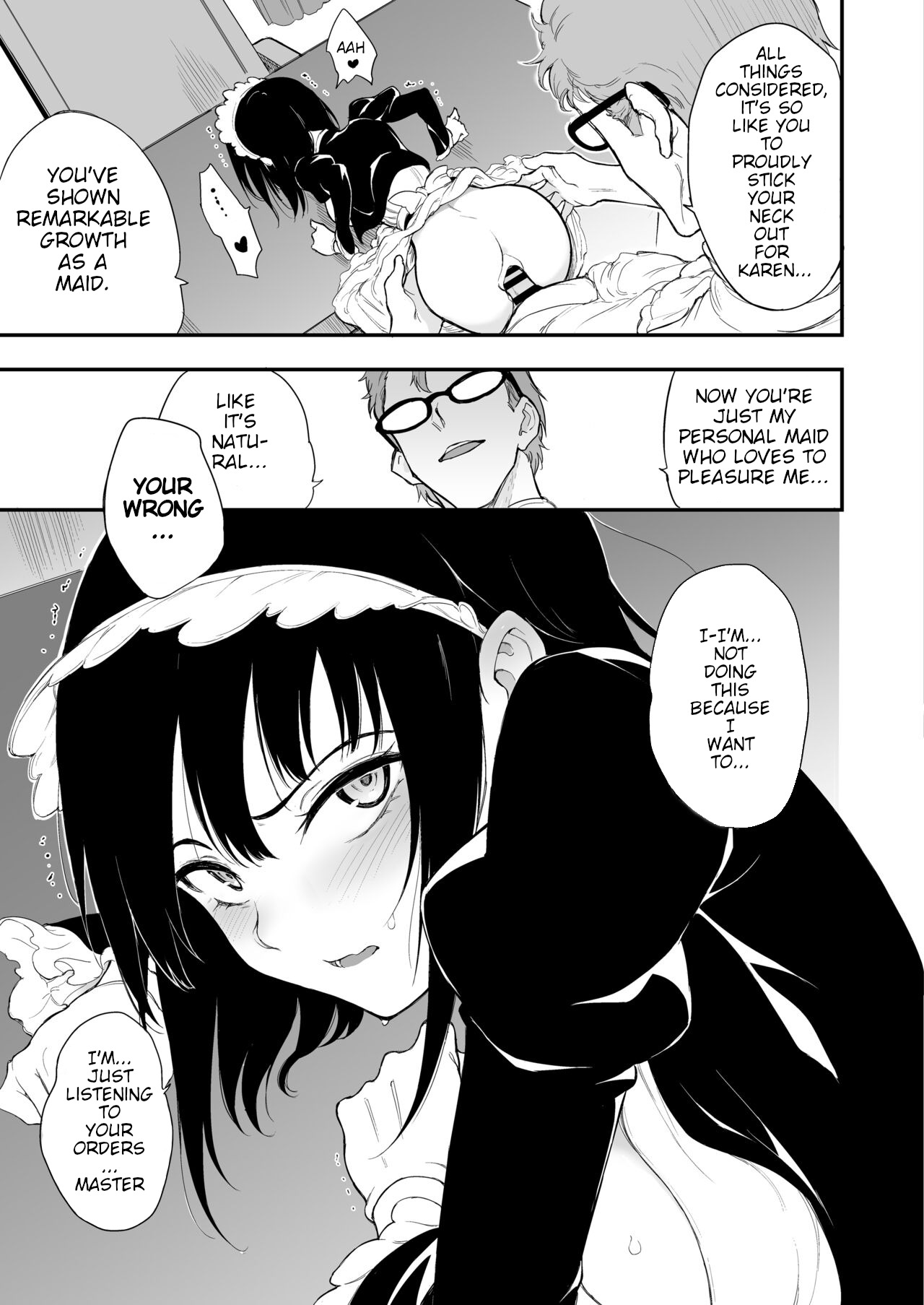 Maid Education: Fallen Aristocrat Rurikawa Tsubaki Chapter 3 page 17