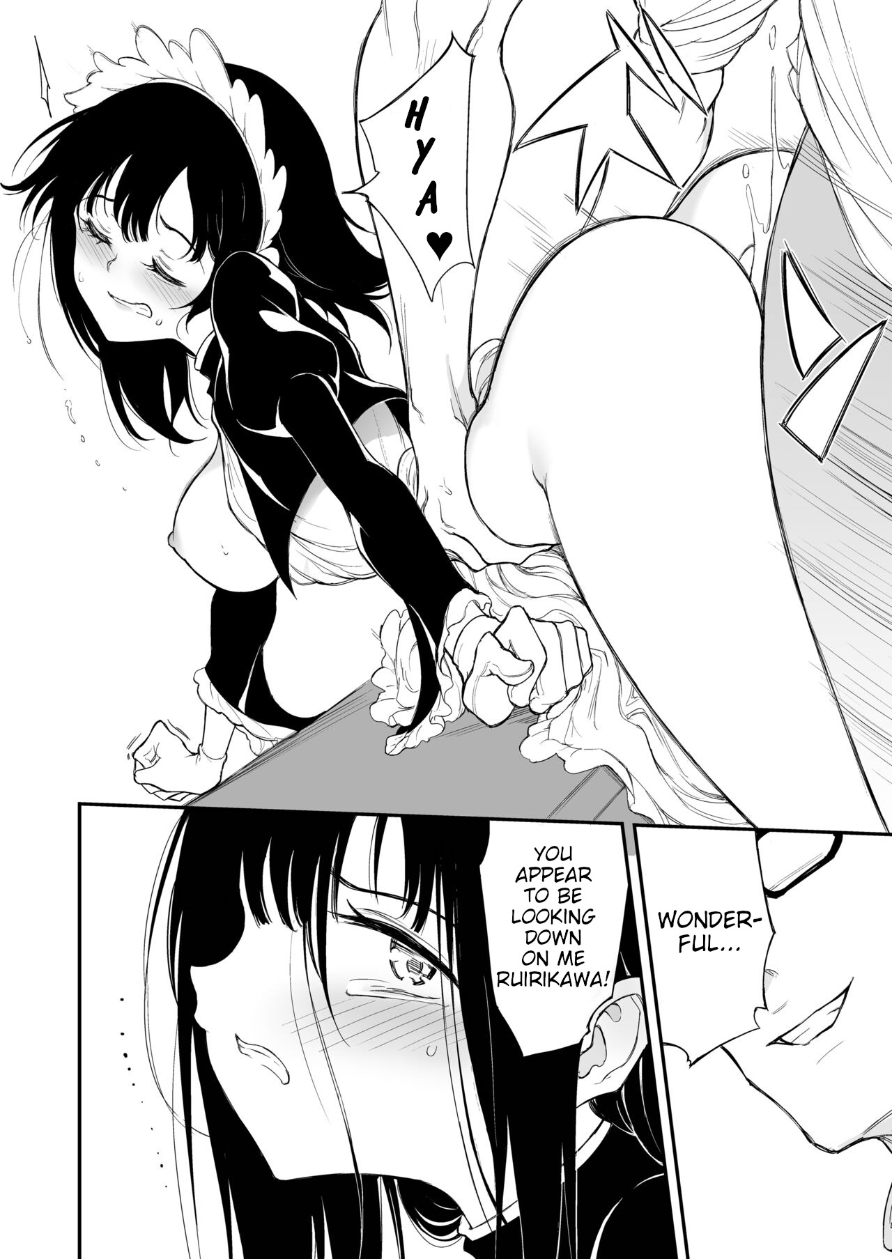 Maid Education: Fallen Aristocrat Rurikawa Tsubaki Chapter 3 page 18