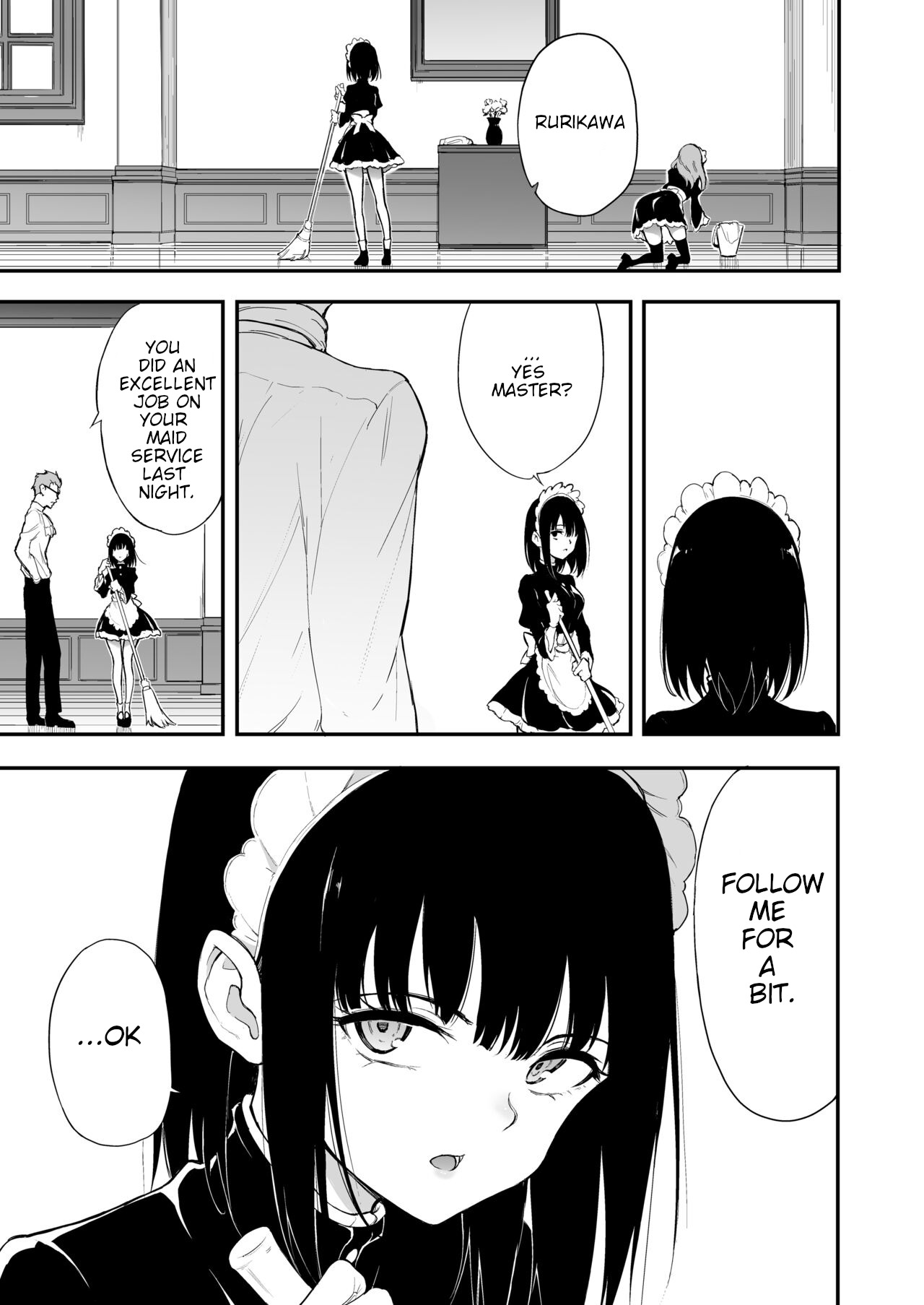 Maid Education: Fallen Aristocrat Rurikawa Tsubaki Chapter 3 page 3