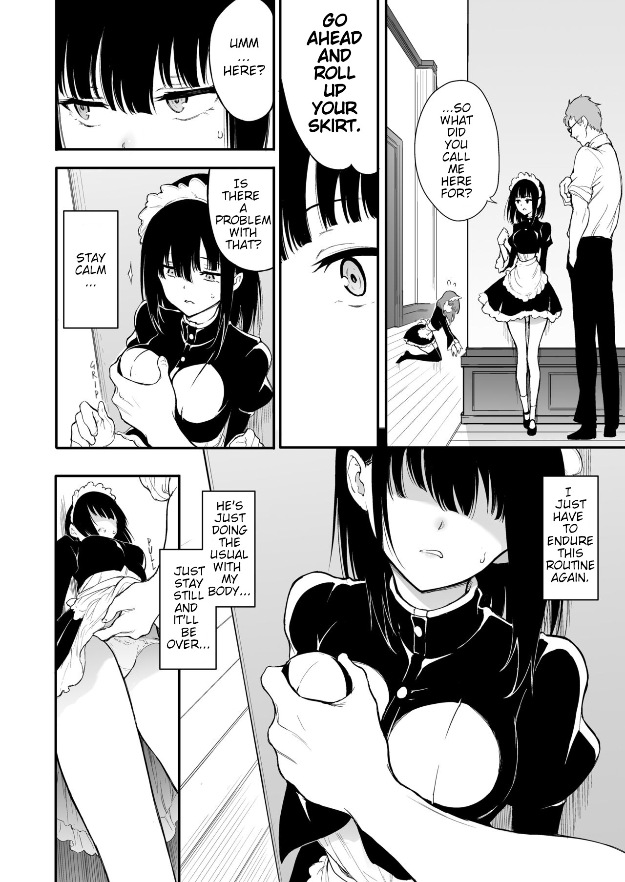 Maid Education: Fallen Aristocrat Rurikawa Tsubaki Chapter 3 page 4
