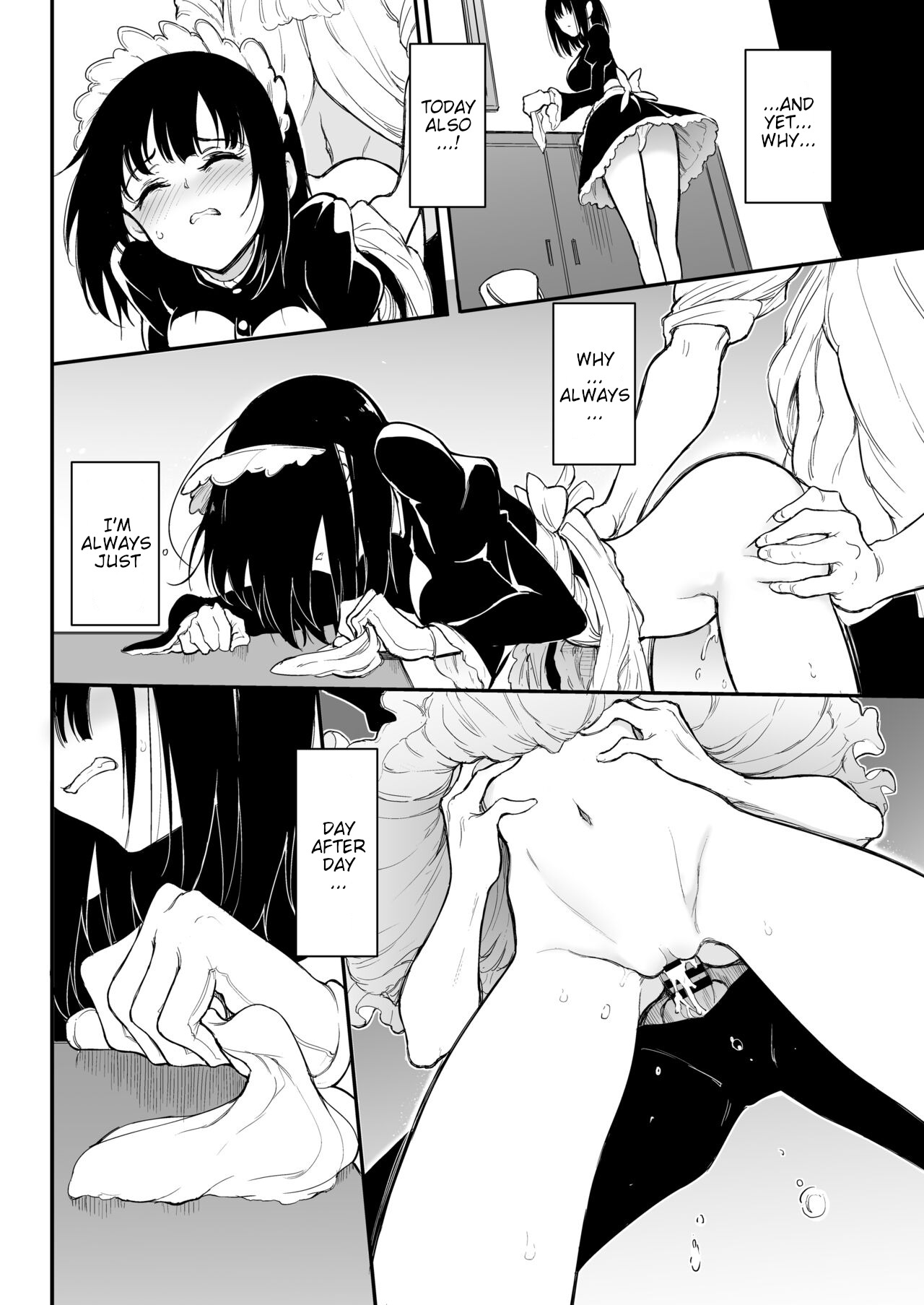 Maid Education: Fallen Aristocrat Rurikawa Tsubaki Chapter 3 page 8