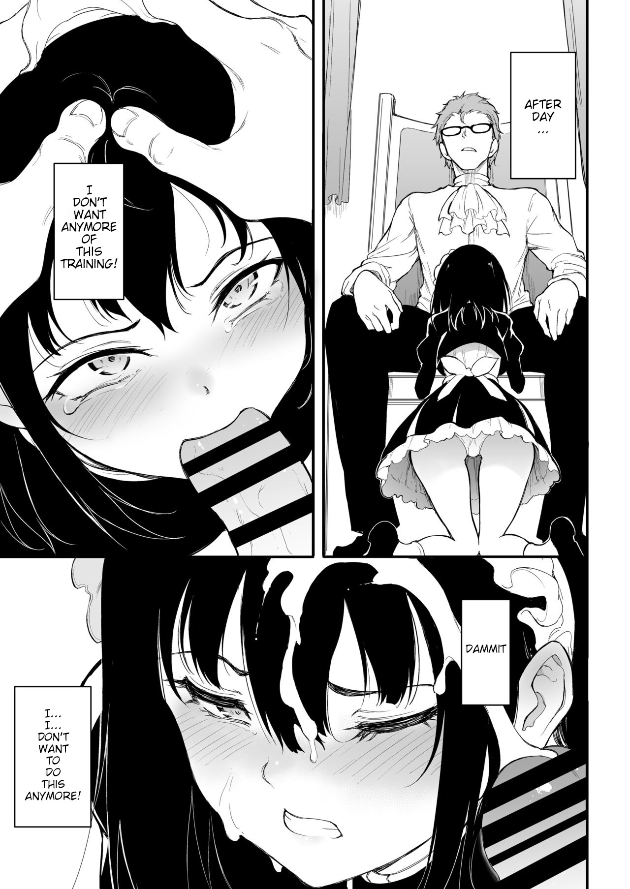 Maid Education: Fallen Aristocrat Rurikawa Tsubaki Chapter 3 page 9