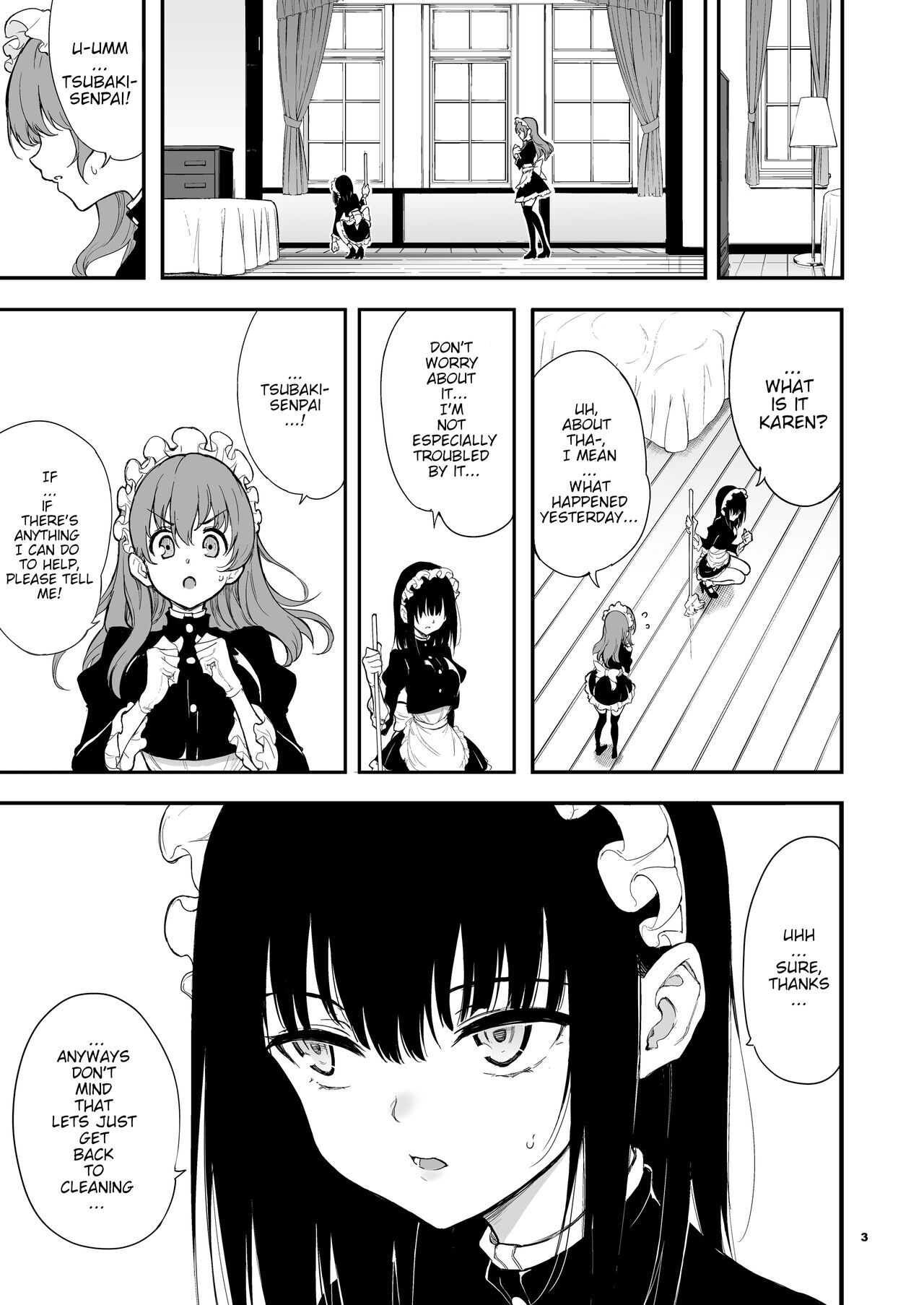 Maid Education: Fallen Aristocrat Rurikawa Tsubaki Chapter 4 page 2