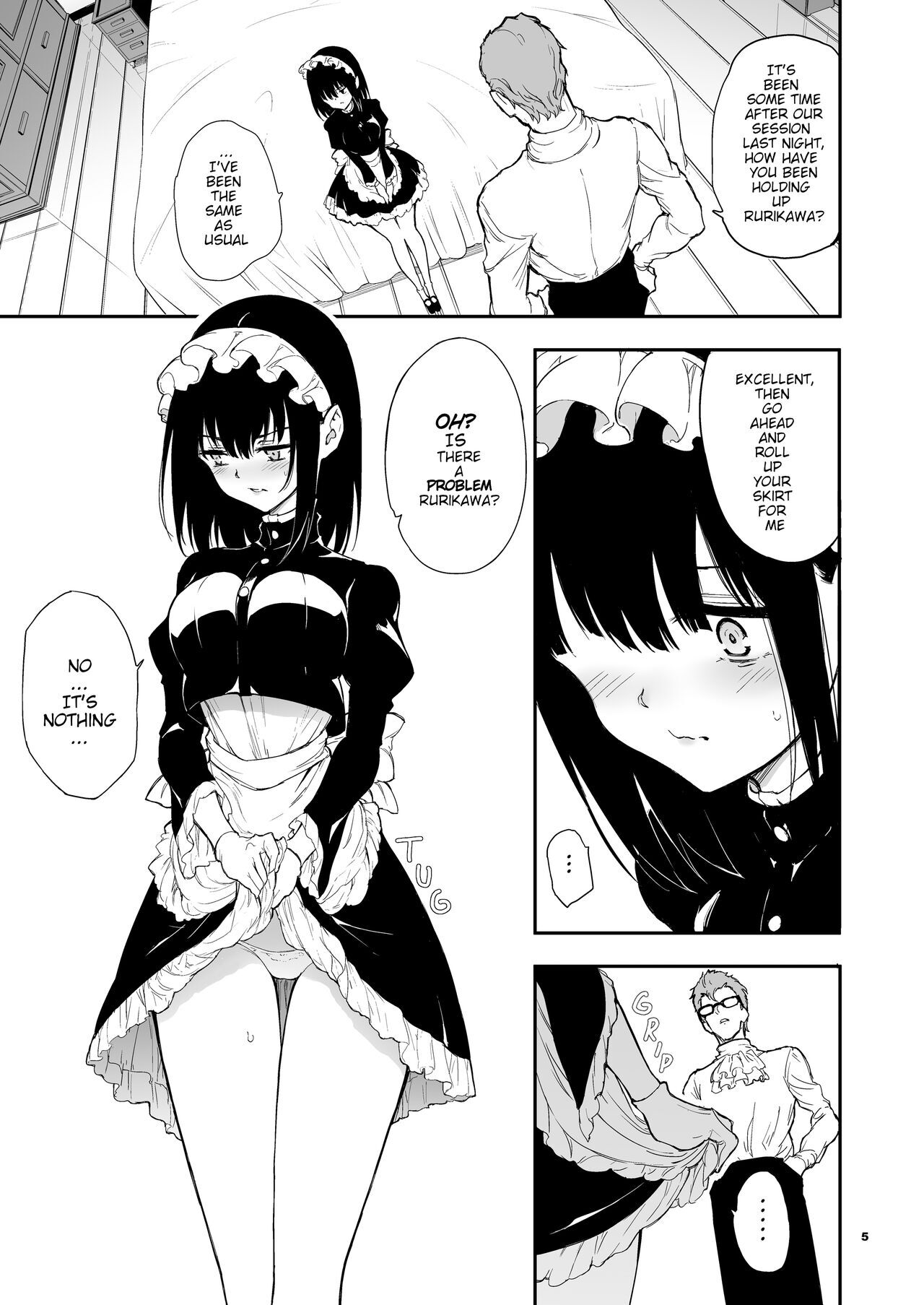 Maid Education: Fallen Aristocrat Rurikawa Tsubaki Chapter 4 page 4