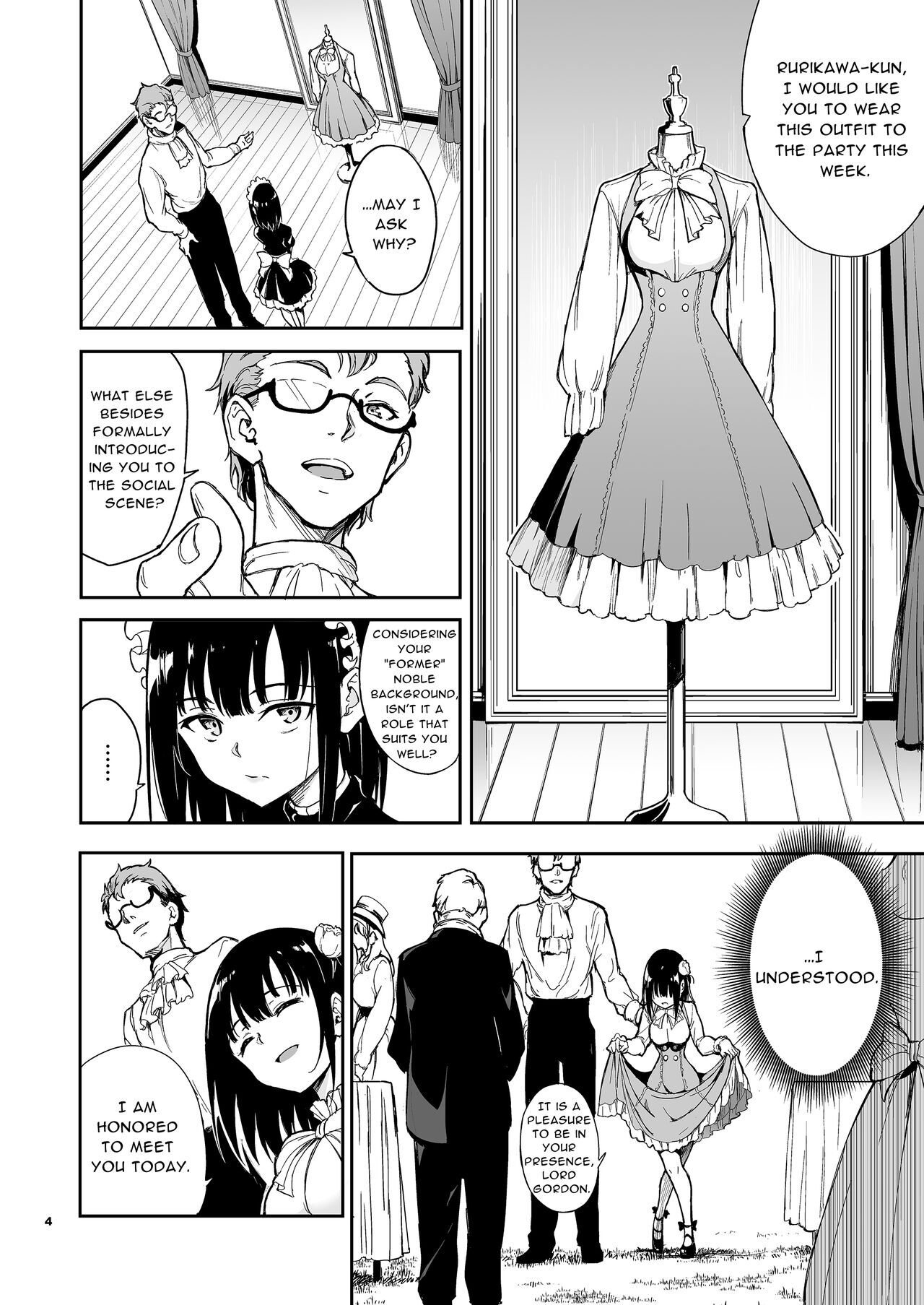 Maid Education: Fallen Aristocrat Rurikawa Tsubaki Chapter 5 page 4