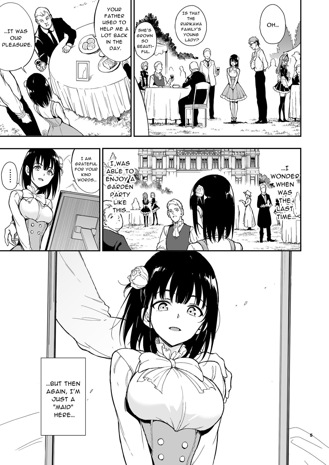 Maid Education: Fallen Aristocrat Rurikawa Tsubaki Chapter 5 page 5