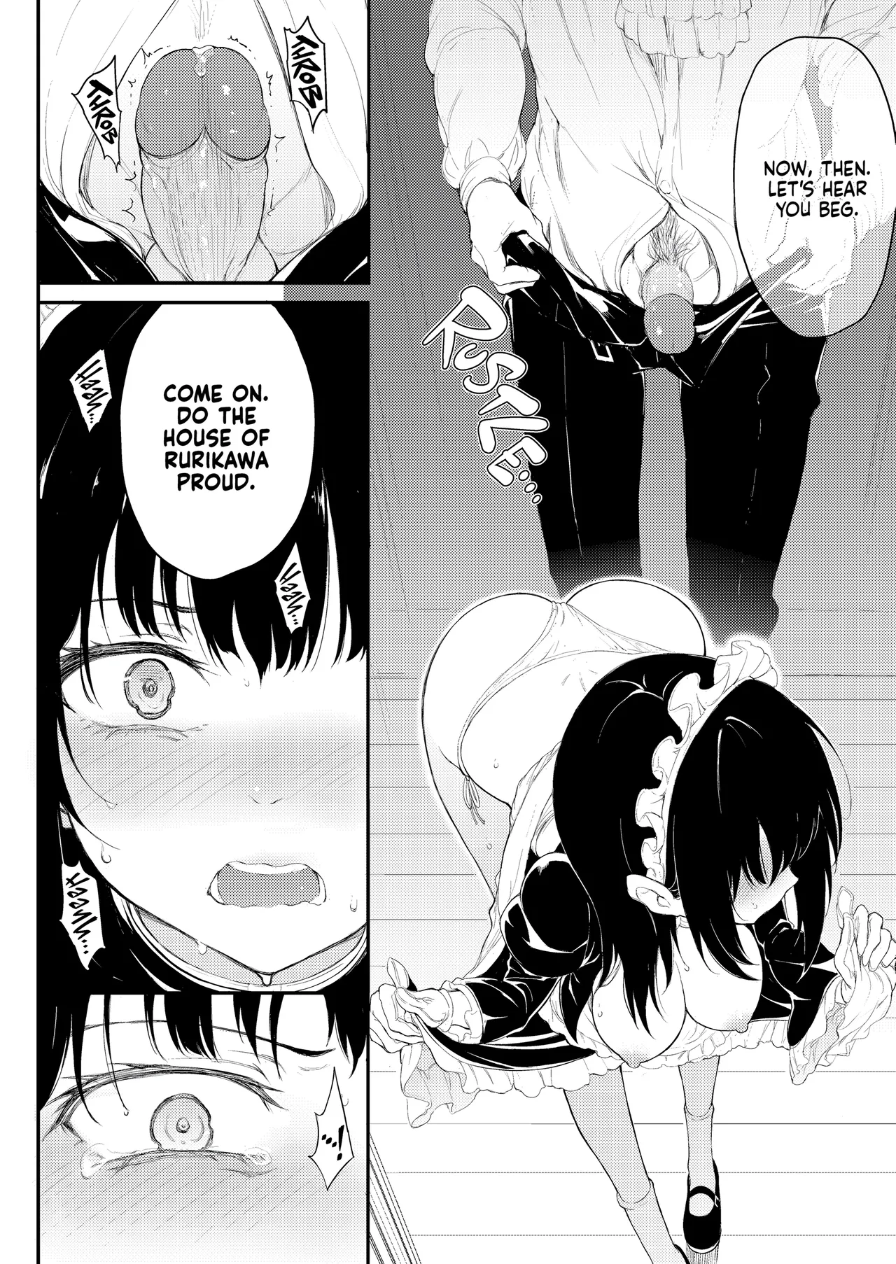 Maid Education: Fallen Aristocrat Rurikawa Tusbaki page 17