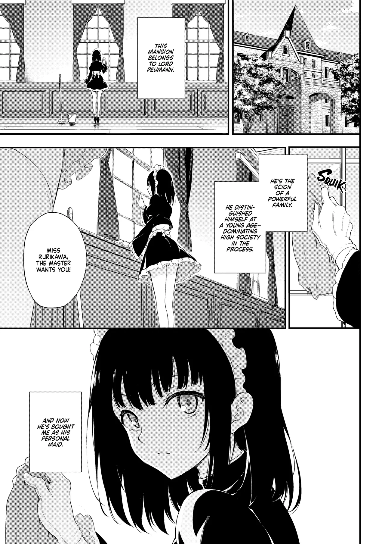 Maid Education: Fallen Aristocrat Rurikawa Tusbaki page 2