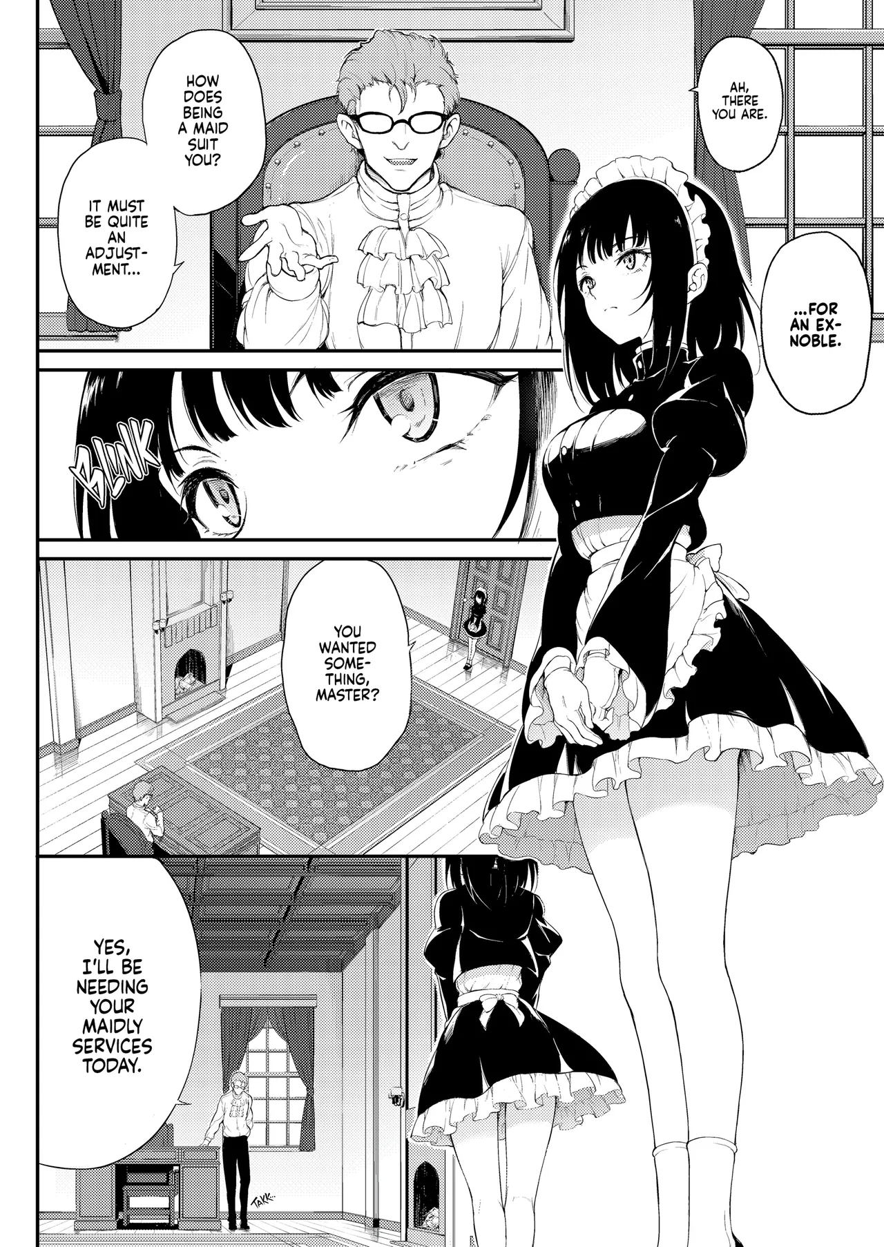 Maid Education: Fallen Aristocrat Rurikawa Tusbaki page 3