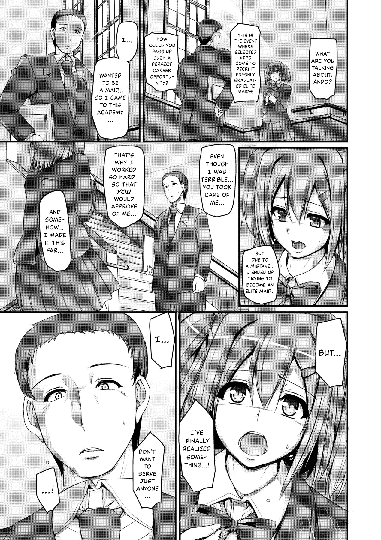 Maid Gakuen e Youkoso!! - Welcome to Maid Academy page 109