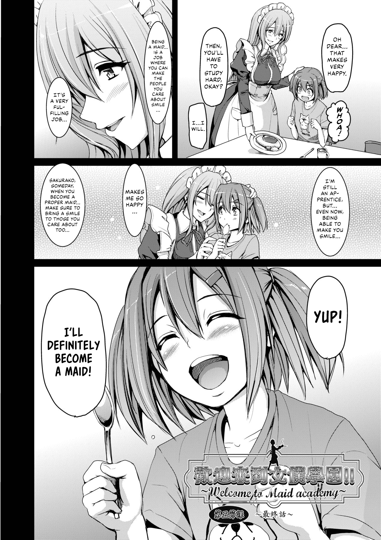 Maid Gakuen e Youkoso!! - Welcome to Maid Academy page 130