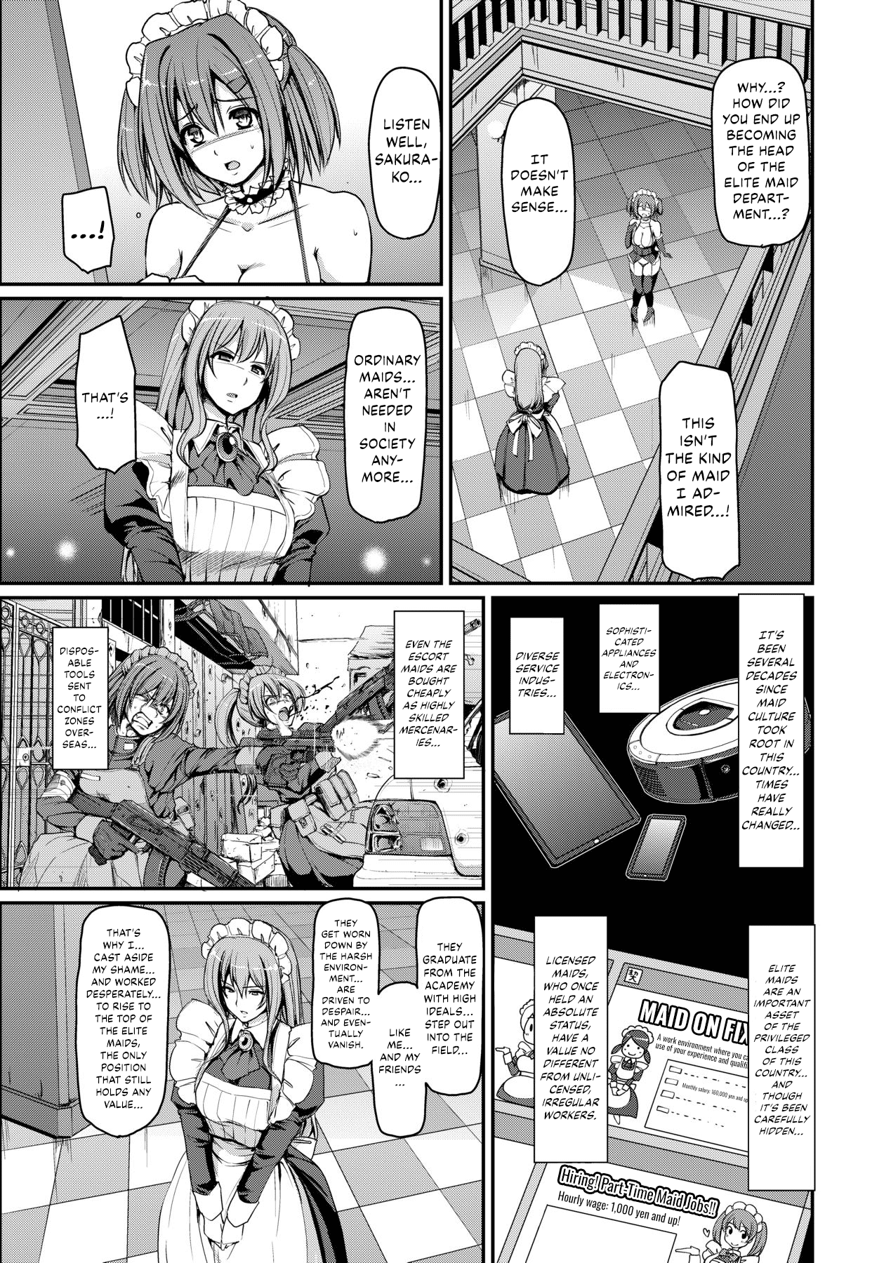 Maid Gakuen e Youkoso!! - Welcome to Maid Academy page 131