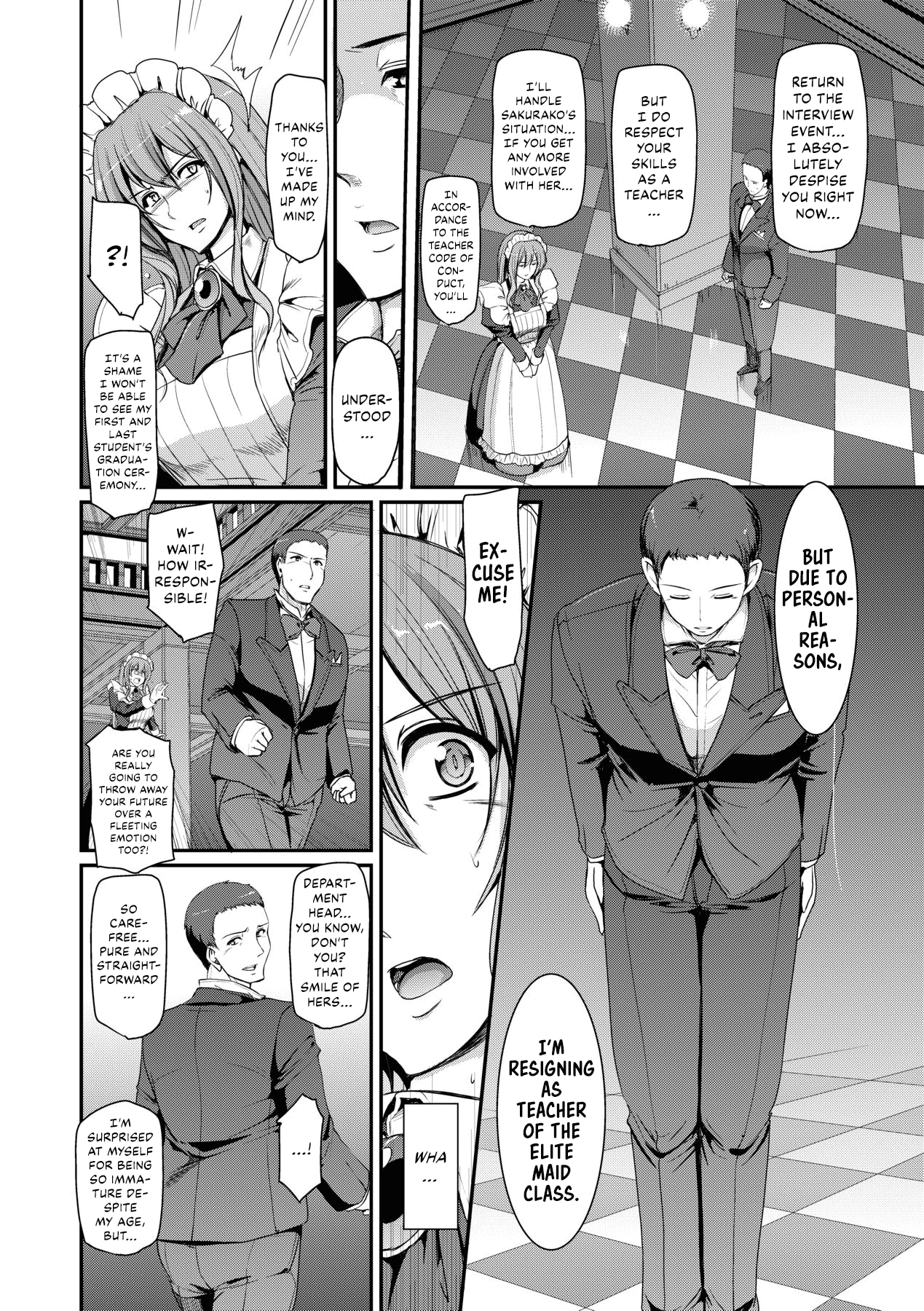 Maid Gakuen e Youkoso!! - Welcome to Maid Academy page 134