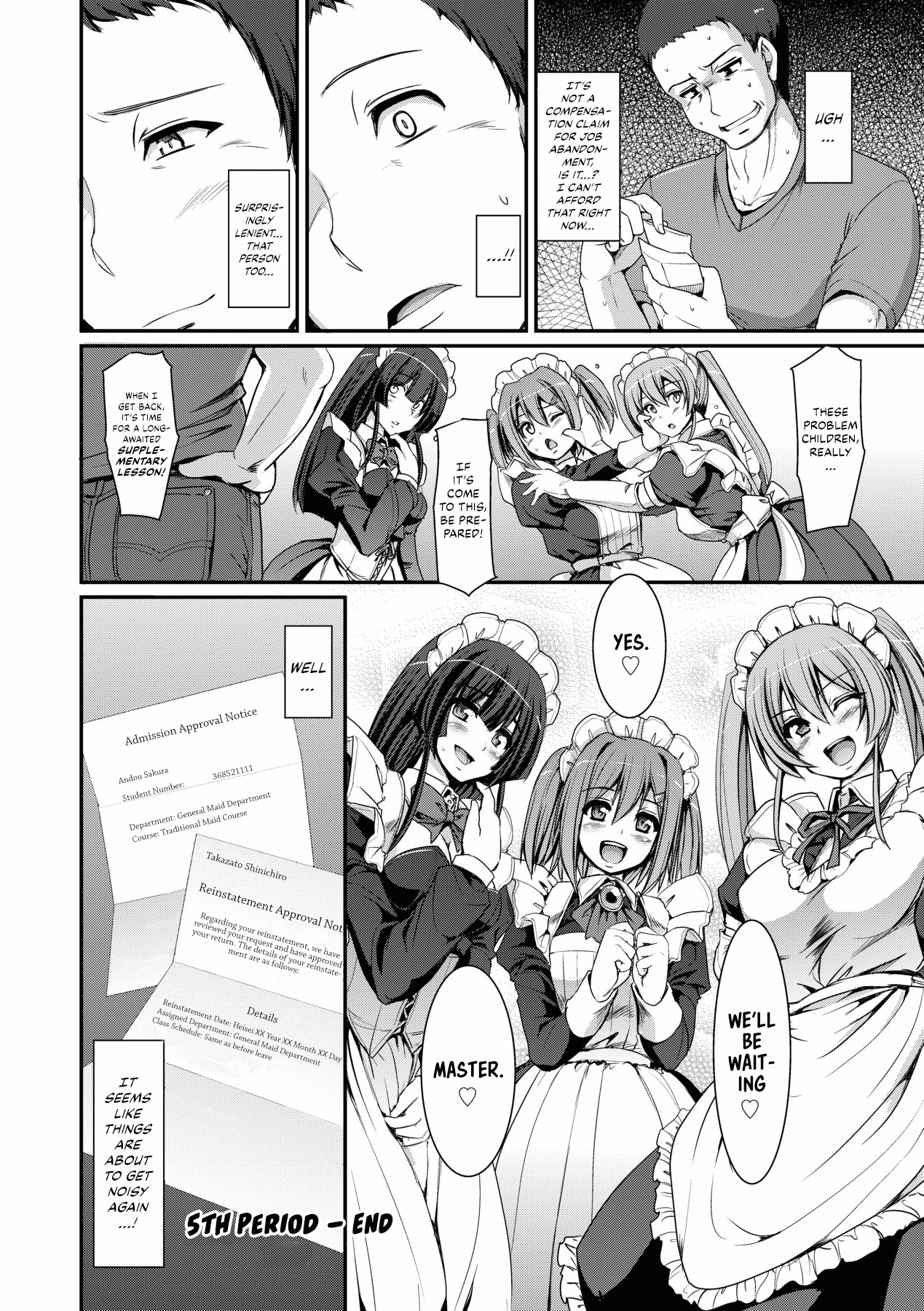 Maid Gakuen e Youkoso!! - Welcome to Maid Academy page 162