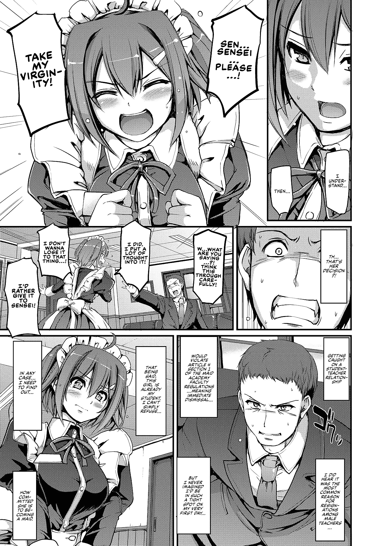 Maid Gakuen e Youkoso!! - Welcome to Maid Academy page 17