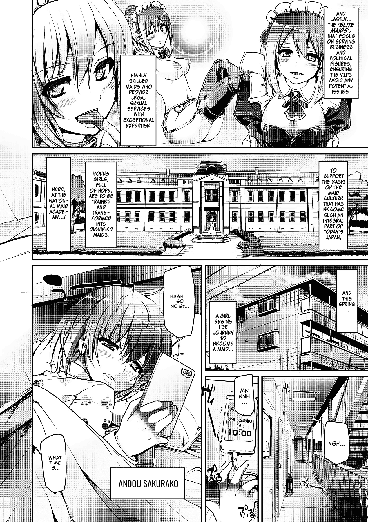 Maid Gakuen e Youkoso!! - Welcome to Maid Academy page 8