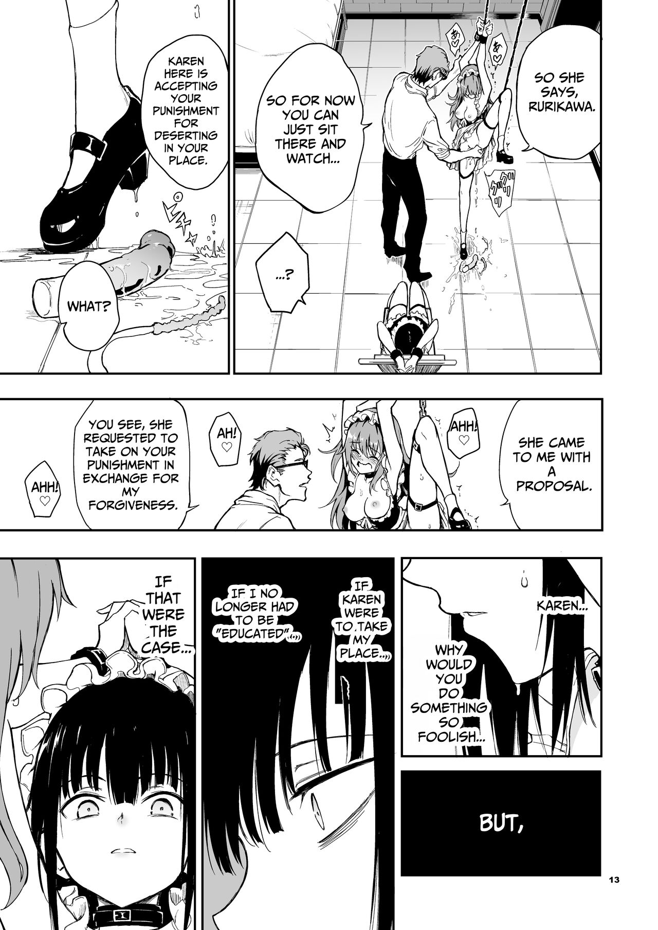 Maid Kyouiku. 6 -Botsuraku Kizoku Rurikawa Tsubaki- page 13
