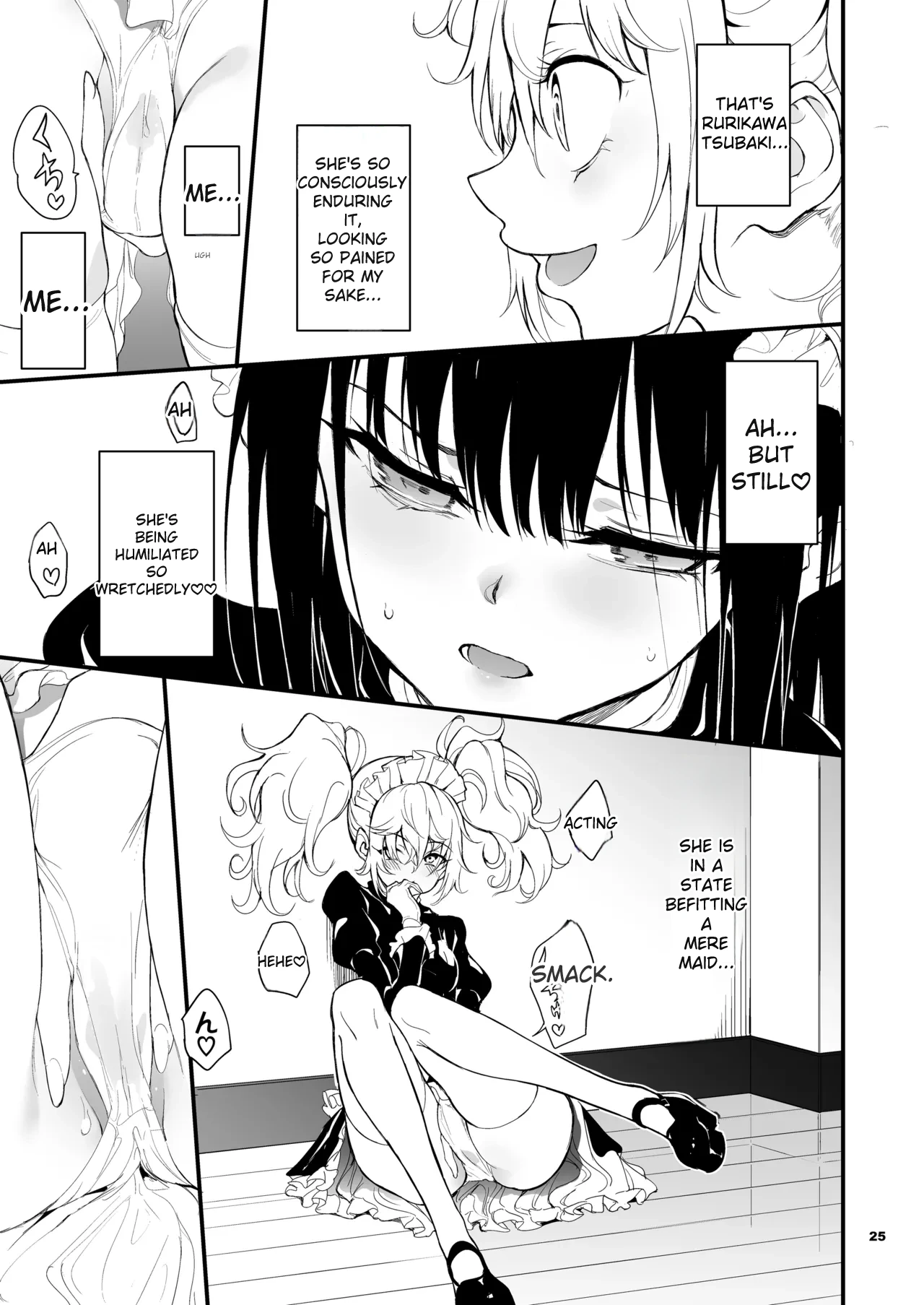 Maid Kyouiku. 8 -Botsuraku Kizoku Rurikawa Tsubaki- page 25