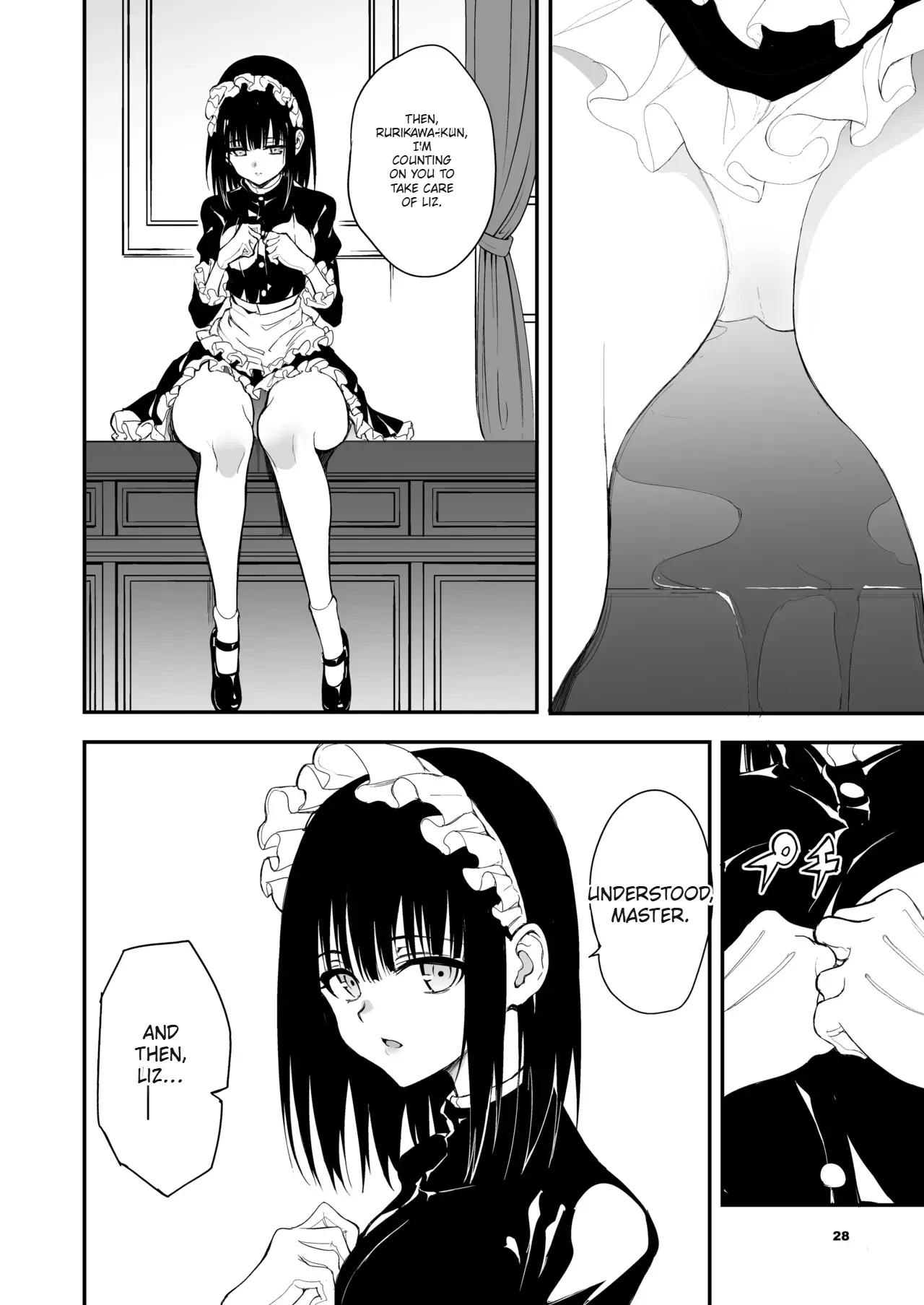 Maid Kyouiku. 8 -Botsuraku Kizoku Rurikawa Tsubaki- page 28