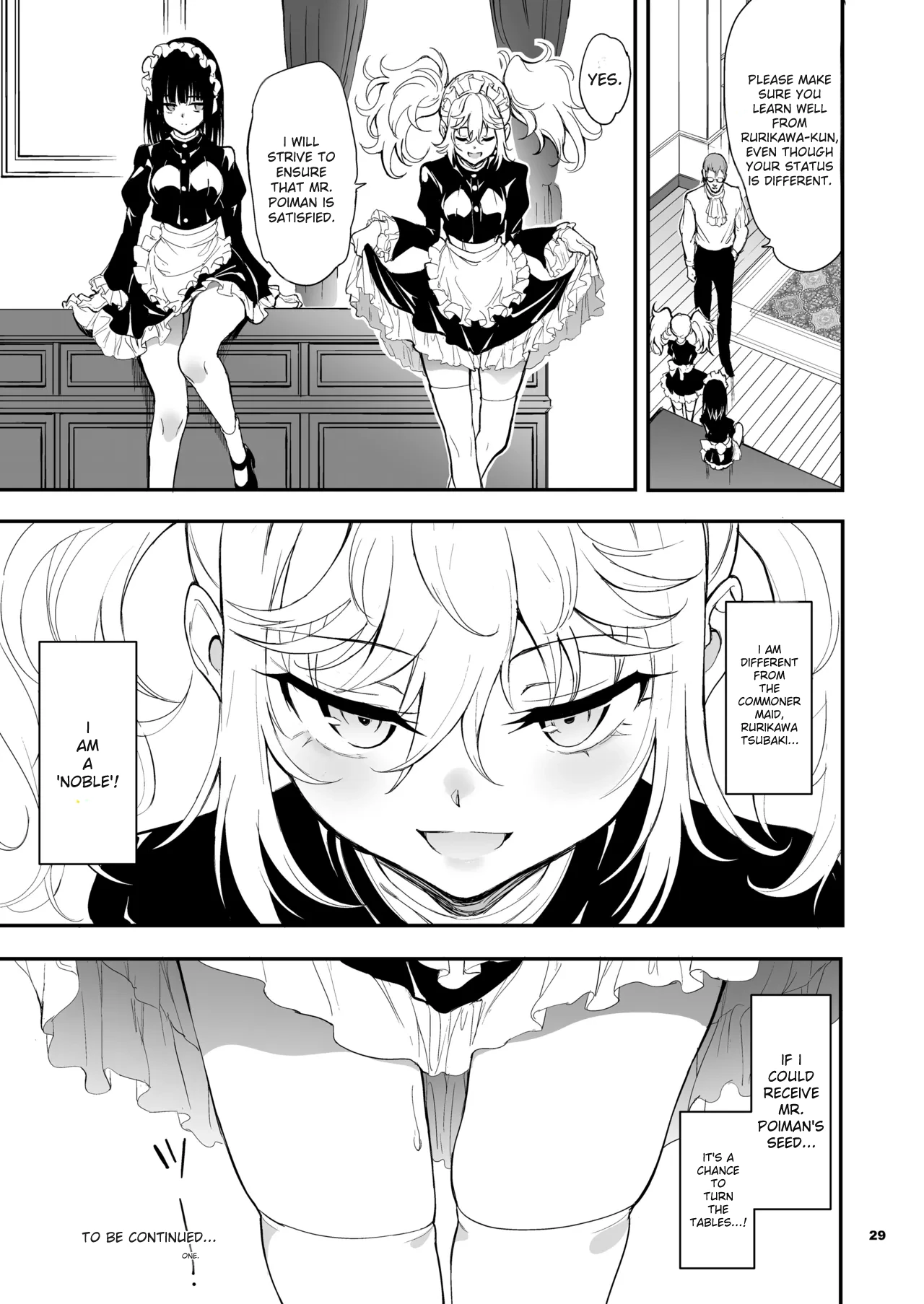 Maid Kyouiku. 8 -Botsuraku Kizoku Rurikawa Tsubaki- page 29