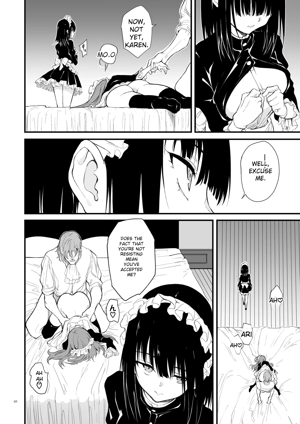 Maid Kyouiku. 8 -Botsuraku Kizoku Rurikawa Tsubaki- page 8