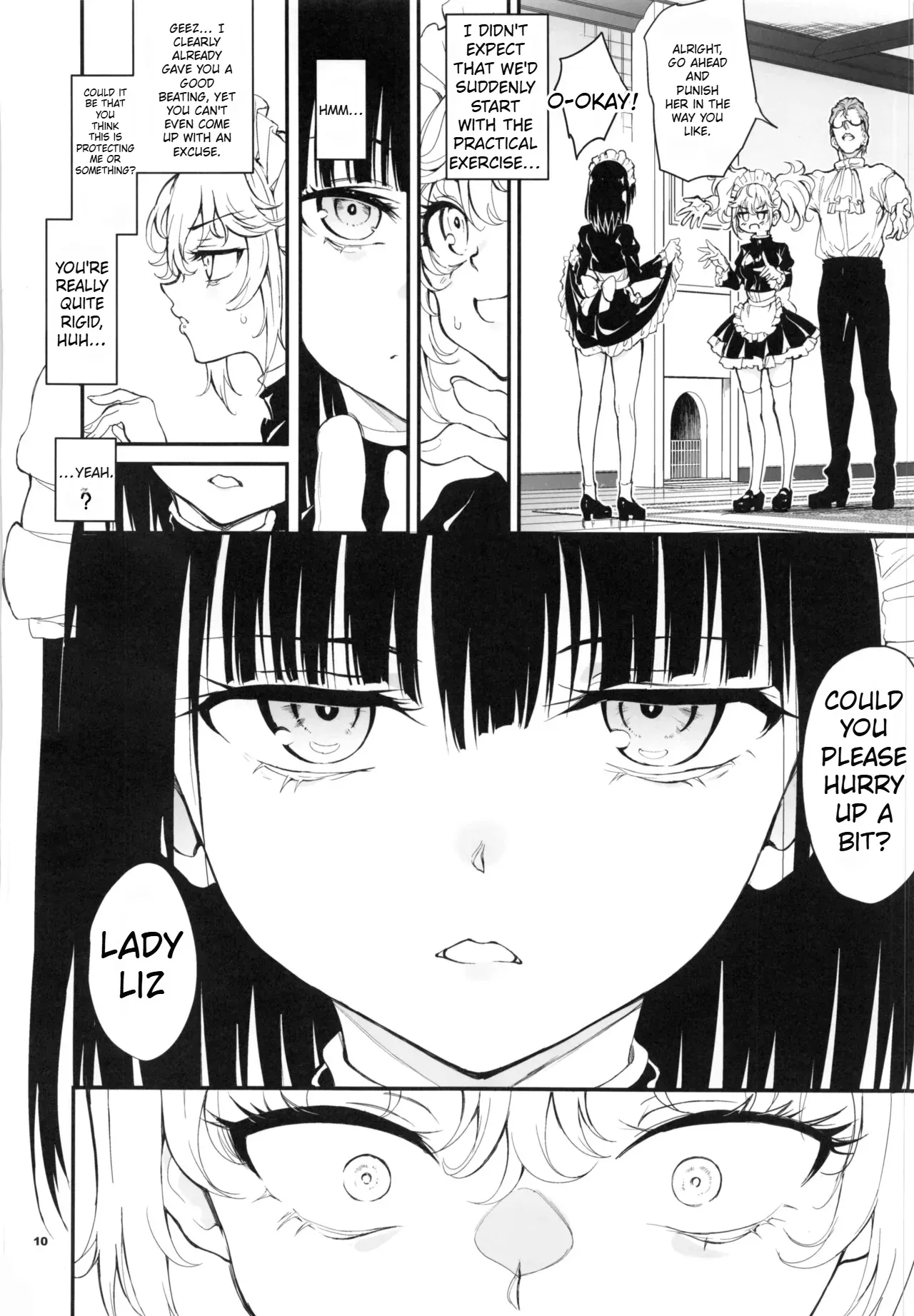 Maid Kyouiku. 9 -Botsuraku Kizoku Rurikawa Tsubaki- page 10